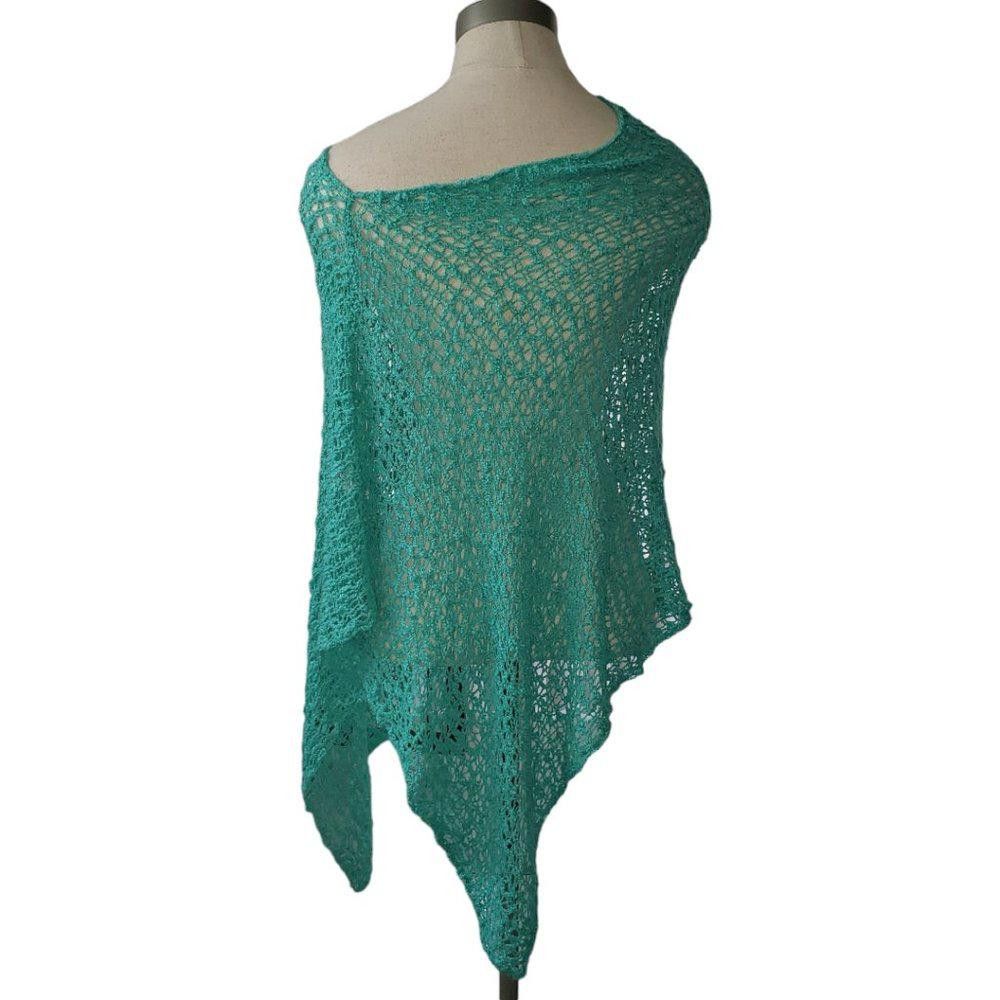 Designer CT803 Lost River 5-Way Knit Poncho Mint S Size S / US 4 / IT 40 - 3 Thumbnail