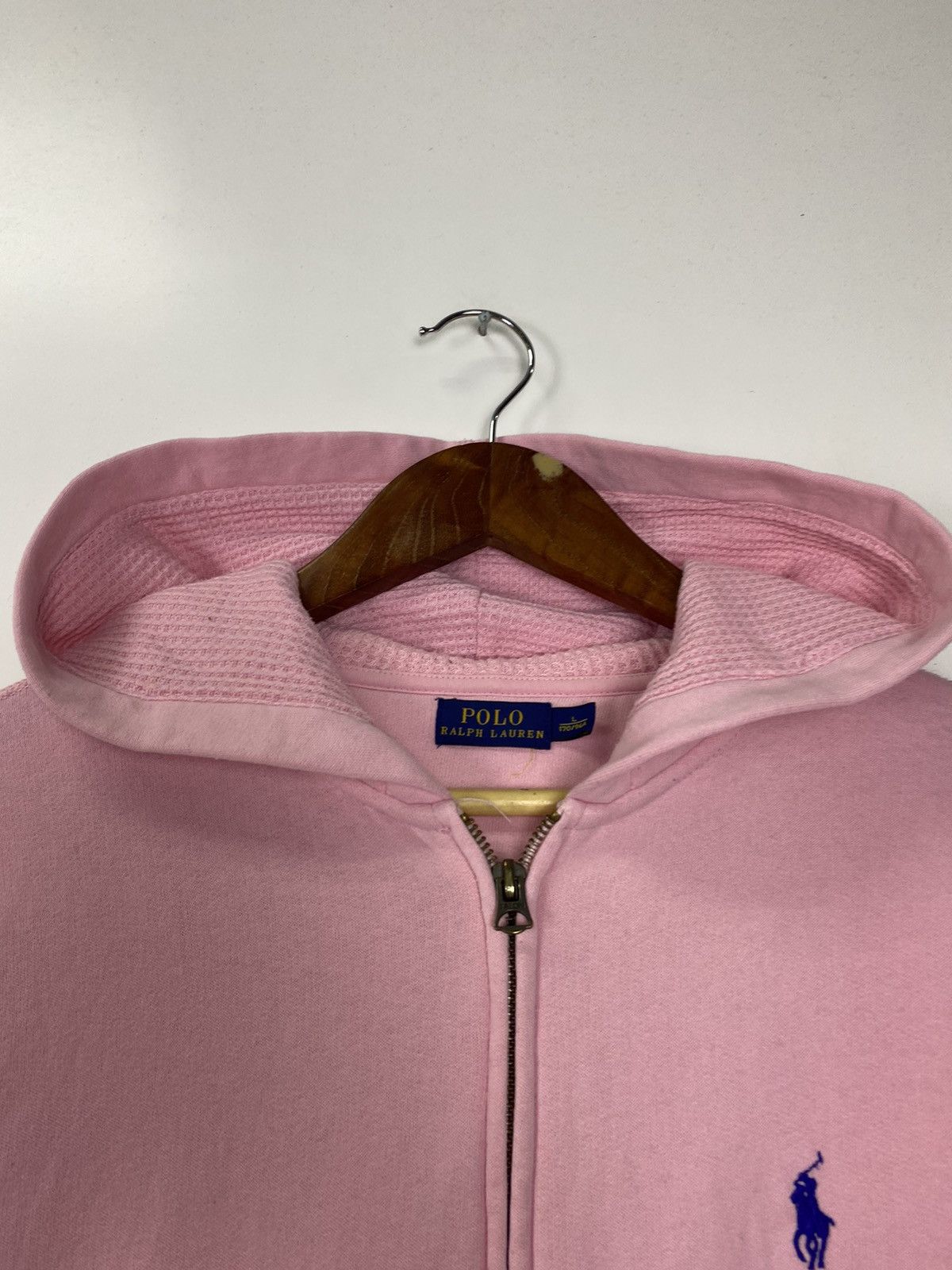 Polo Ralph Lauren Vintage Polo Ralph Lauren pink hoodies Size US L / EU 52-54 / 3 - 7 Thumbnail