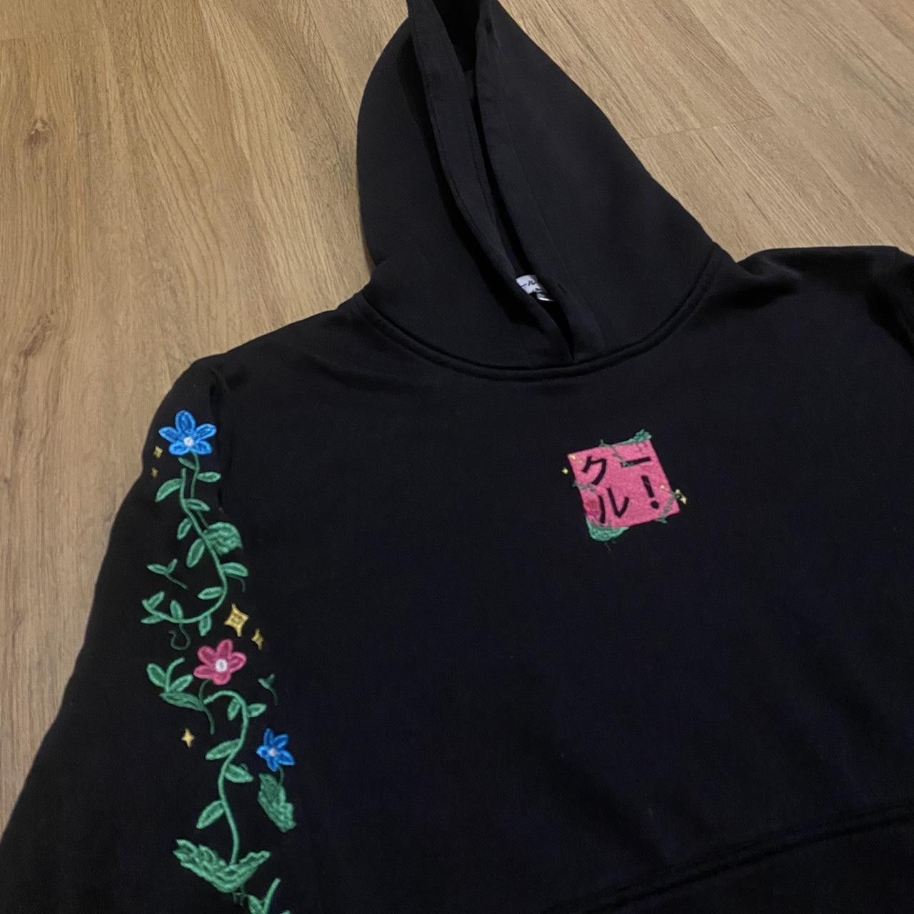 Other Black and pink embroidered hoodie Flowers Tokyo Size US M / EU 48-50 / 2 - 3 Thumbnail