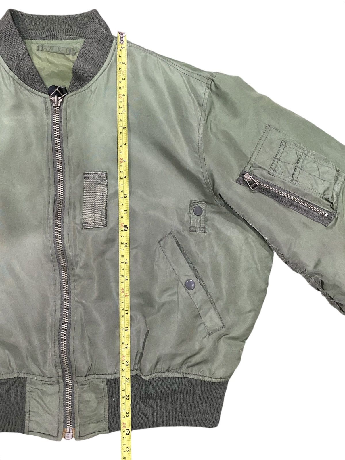 Vintage Vintage🔥MA-1 PRACT Bomber Jacket Size US M / EU 48-50 / 2 - 22 Thumbnail