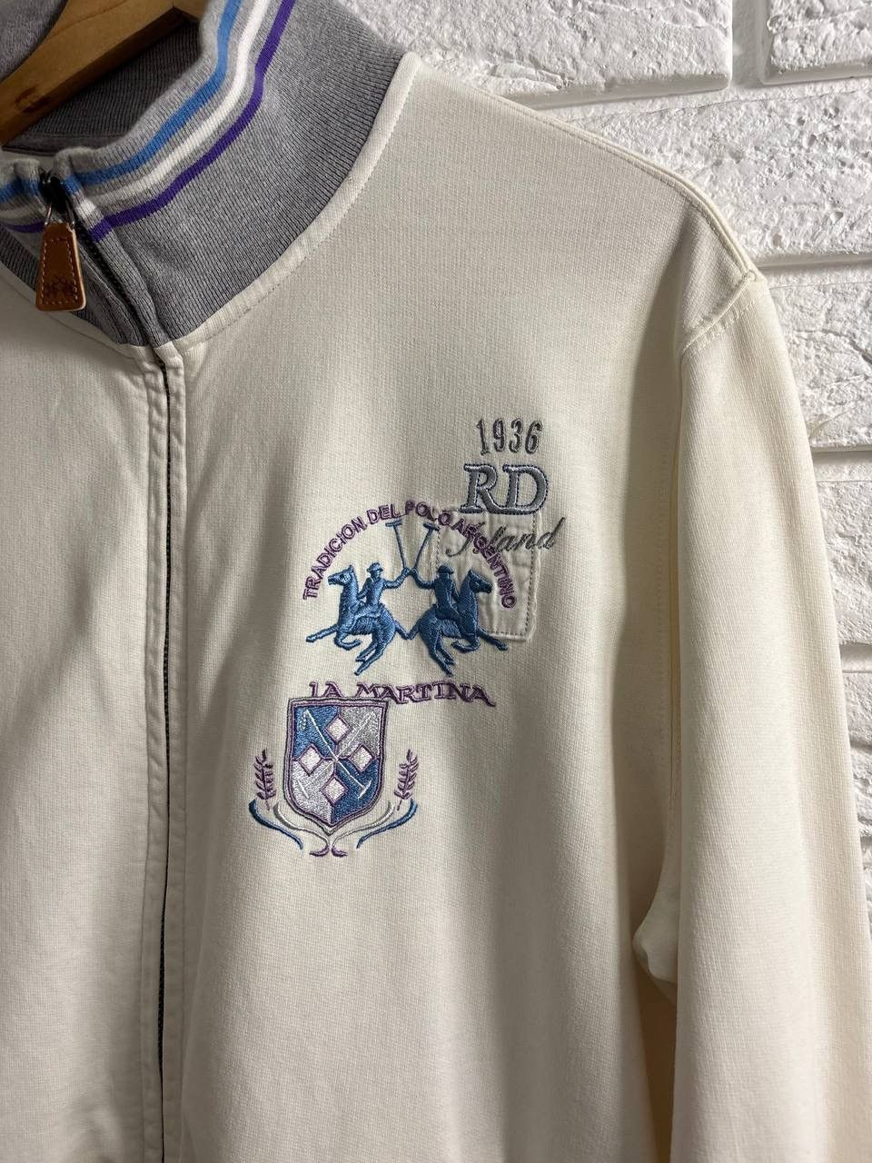 La Martina La Martina zip-up hoodie vintage American Polo Size US M / EU 48-50 / 2 - 4 Thumbnail