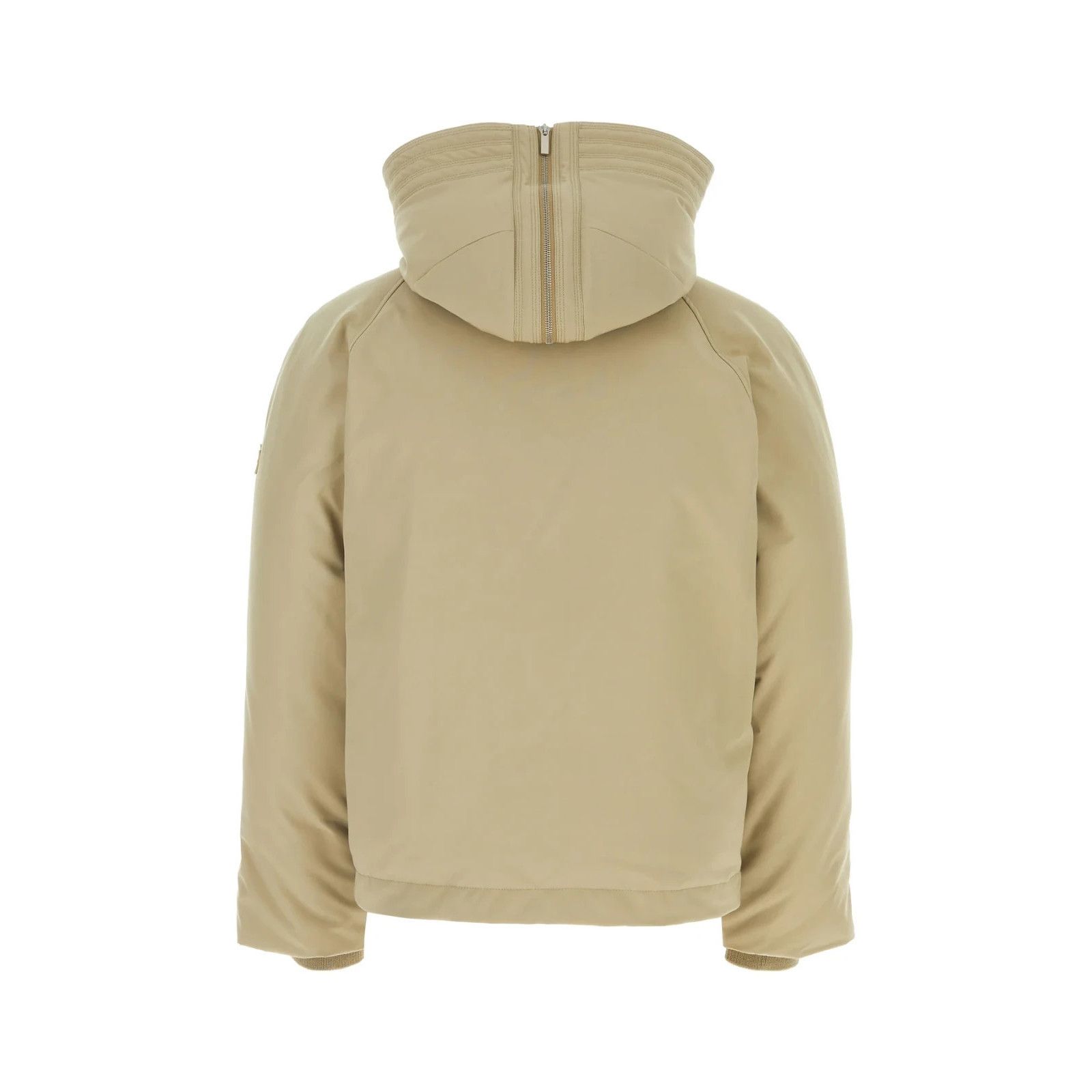 Salvatore Ferragamo FERRAGAMO Beige Polyester Blend Padded Jacket New & Authenti Size US M / EU 48-50 / 2 - 2 Thumbnail