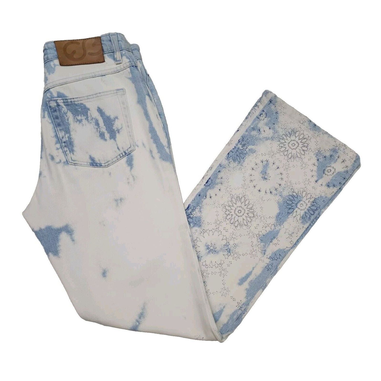Escada Sport Escada Sport Kate Embroidered Trouser/Wide Leg Flare Pants Size 36" / US 14 / IT 50 - 2 Thumbnail
