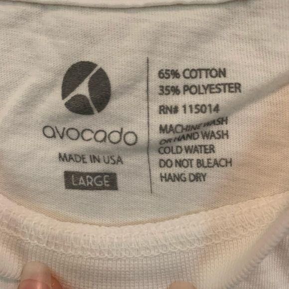 Other Avocado White Venice Health Love Crewneck T-shirt Size L / US 10 / IT 46 - 5 Thumbnail
