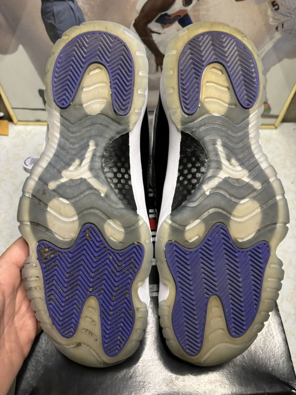 Jordan Brand Air Jordan 11 Retro 2018 Concord 2018 Size US 10.5 / EU 43-44 - 5 Thumbnail