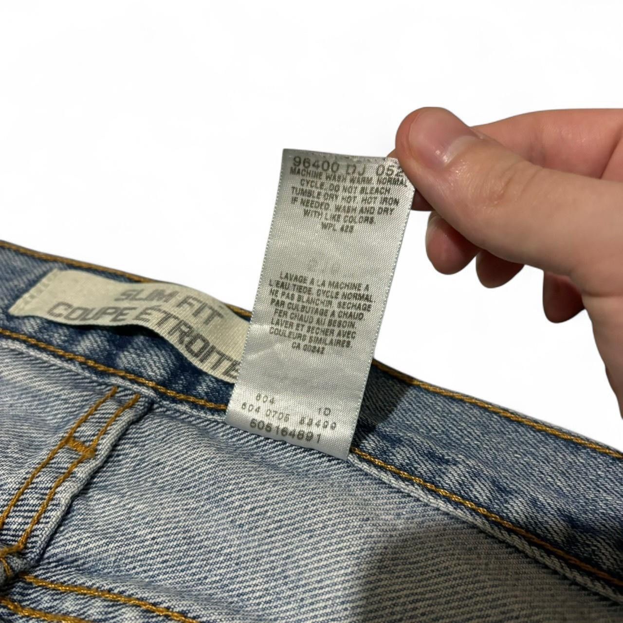 Levi's × Vintage Vintage 00s Levi's 516 Lightwash Blue Denim Jeans Size US 34 / EU 50 - 7 Thumbnail