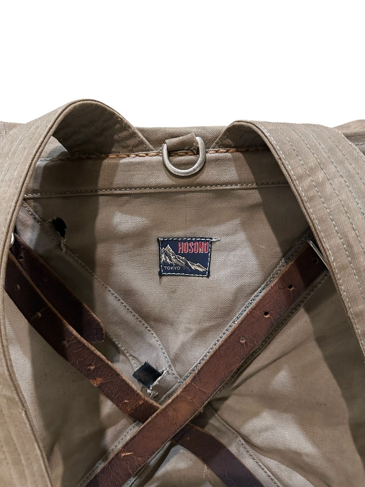 Japanese Brand hosono japan bagpack Size ONE SIZE - 3 Thumbnail