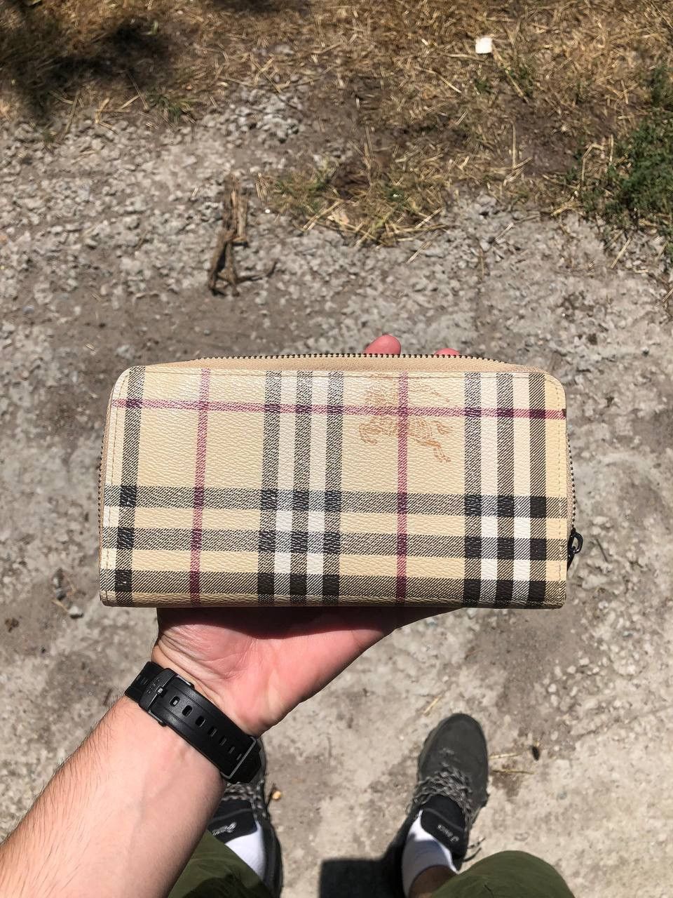 Burberry × Vintage VERY RARE BURBERRY OF LONDON CLUTCH DELUX Y2K JAPAN STYLE Size ONE SIZE - 1 Thumbnail