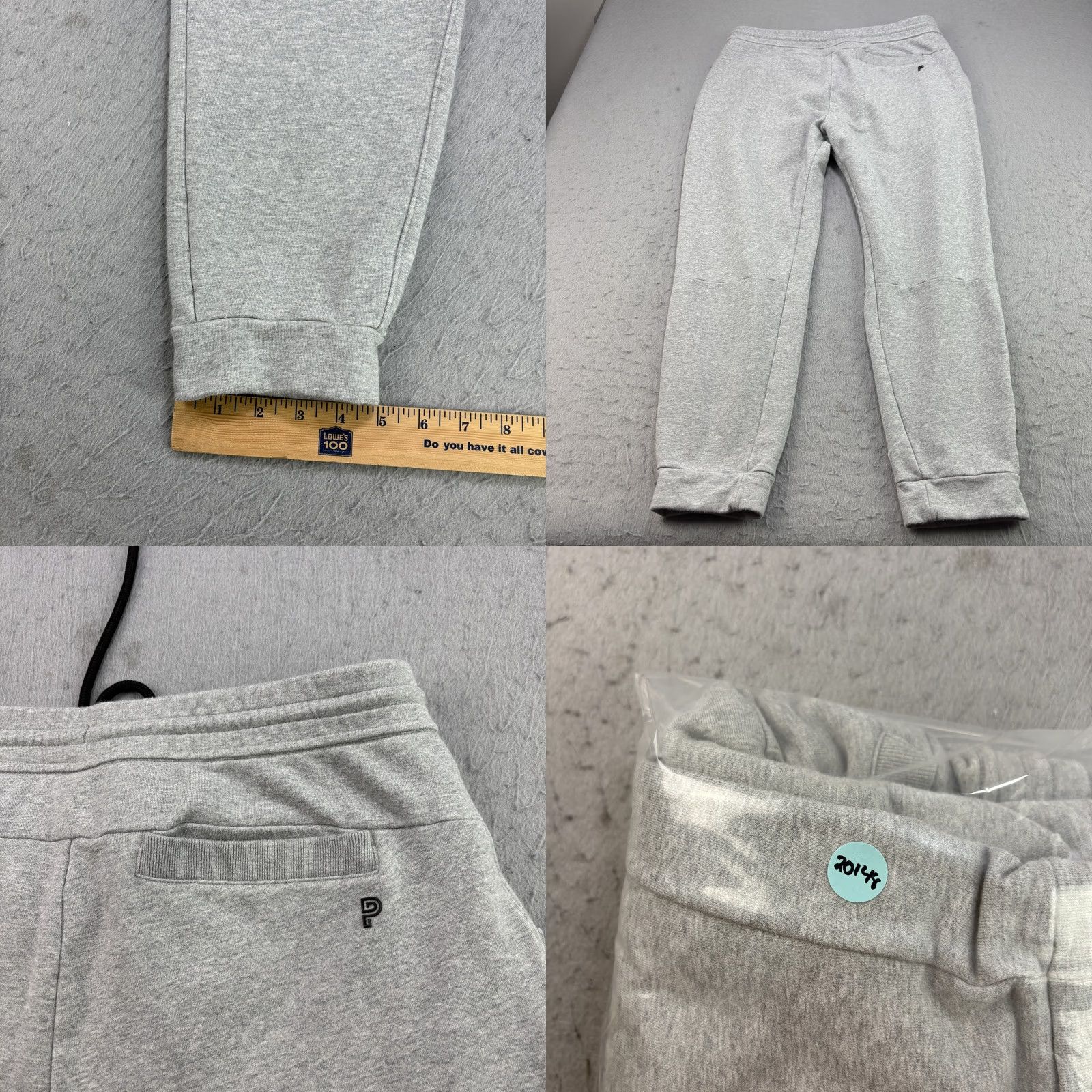 Vintage Public Rec Joggers Pants Mens 36 Gray Stretch Drawstring Athletic Casual Soft Size US 36 / EU 52 - 8 Thumbnail