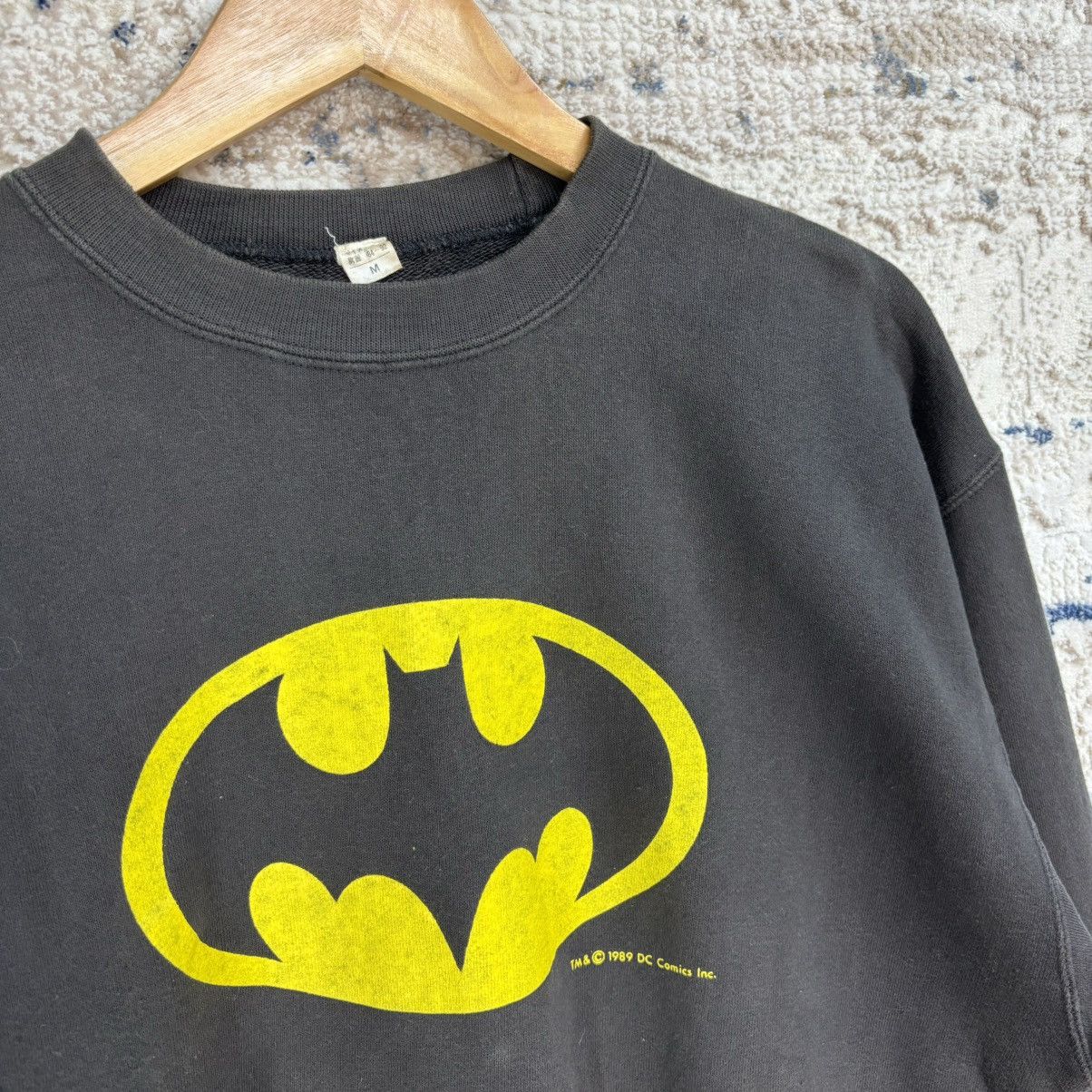 DC Comics × Vintage Vintage 80s Batman by Dc Comic Crew neck sweatshirt Size US M / EU 48-50 / 2 - 2 Thumbnail