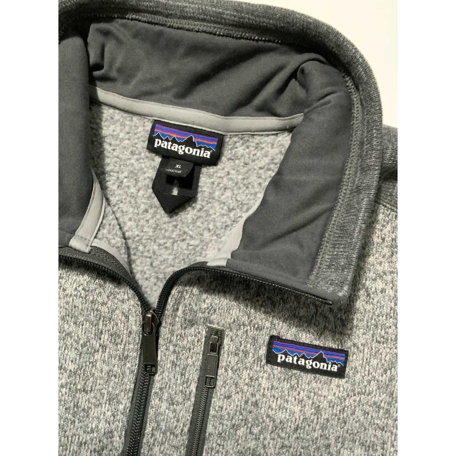 Patagonia Patagonia Recycled Knit Better Sweater Fleece 1/4 Zip Pullover Jacket XL Men's Gray Size US XL / EU 56 / 4 - 5 Thumbnail
