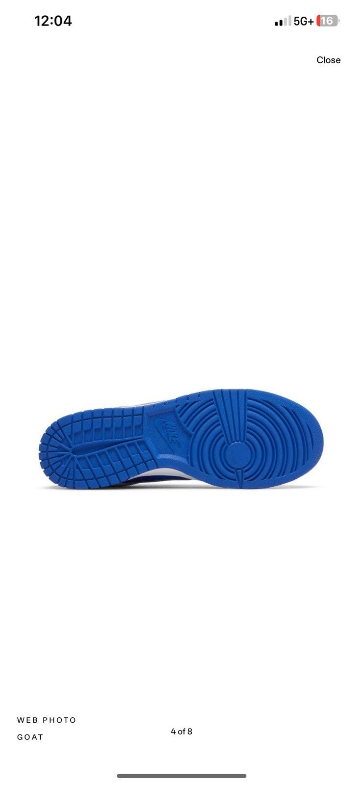 Nike Racer Blue Dunk Low Size US 9 / EU 42 - 5 Thumbnail