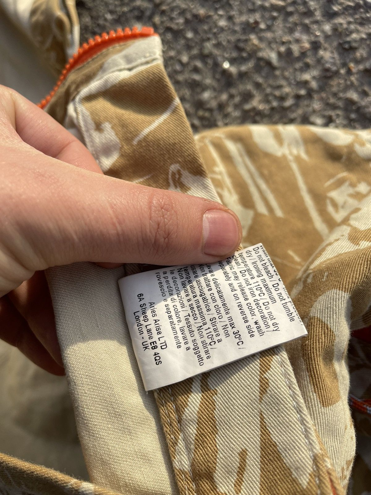 Aries Aries Cargo Camo pants trousers Size US 31 - 13 Thumbnail