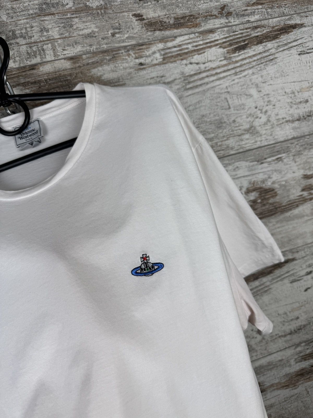 Vivienne Westwood Mens Vintage Vivienne Westwood T-shirt white tee logo Size US XL / EU 56 / 4 - 8 Thumbnail