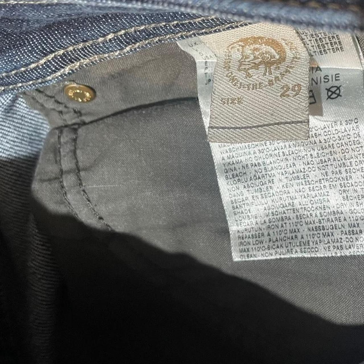 Diesel Diesel RARE engineered CLUSHY Deadstock archival 2010 Size 29" - 3 Thumbnail