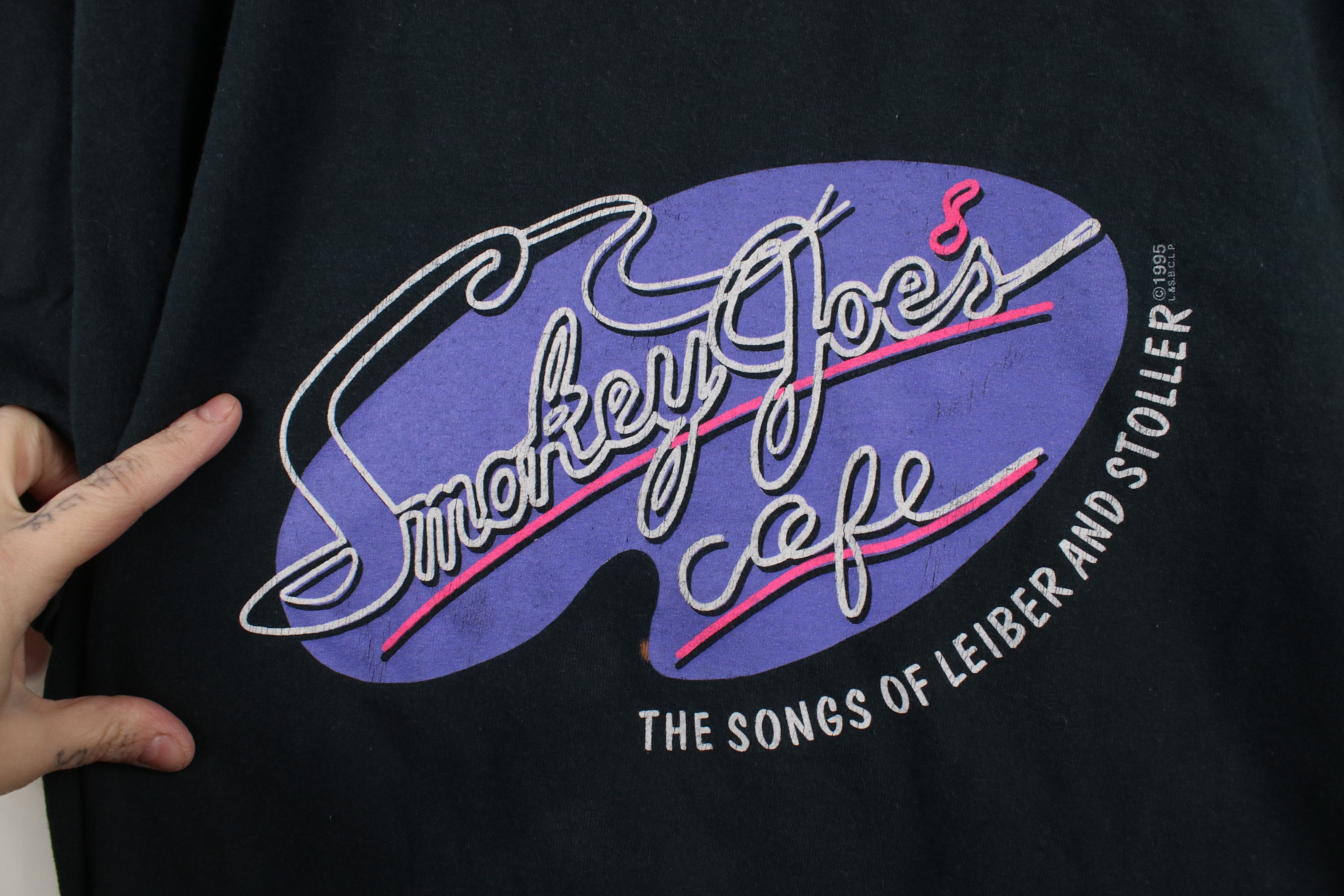 Vintage Vintage Joes Cafe The Songs of Leiber and Stoller T-Shirt Size US XL / EU 56 / 4 - 4 Thumbnail