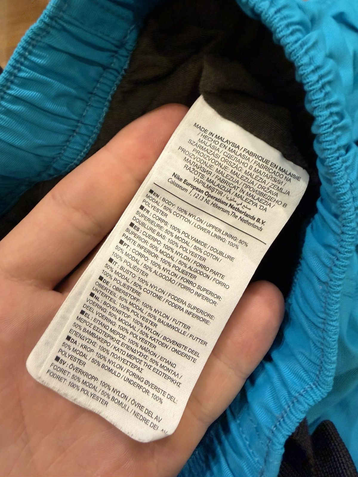 Nike × Supreme Supreme X Nike Trail Running Pants - Blue Size US 30 / EU 46 - 4 Thumbnail
