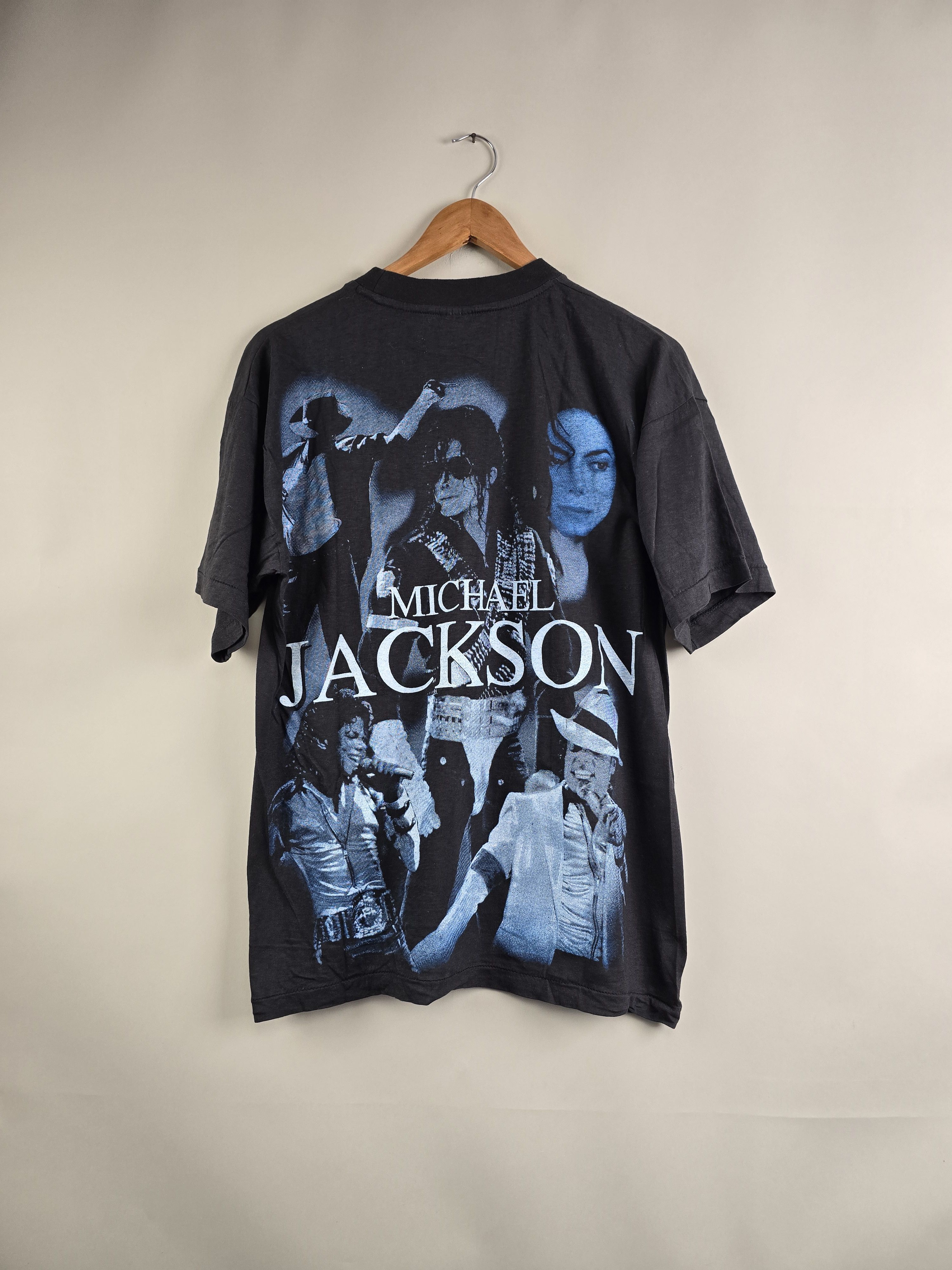 Band Tees × Michael Jackson × Vintage 90s Michael Jackson Dangerous XL 22" 27.5" DM Size US XL / EU 56 / 4 - 6 Thumbnail