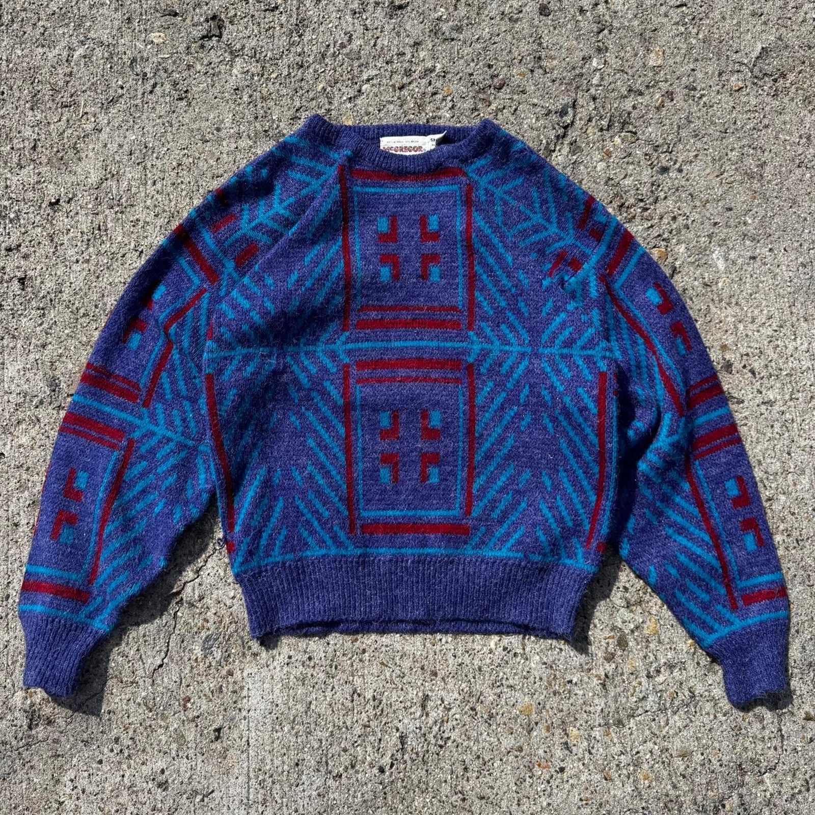 McGregor Vintage McGregor Retro Sweater – Size Small Size US S / EU 44-46 / 1 - 1 Thumbnail