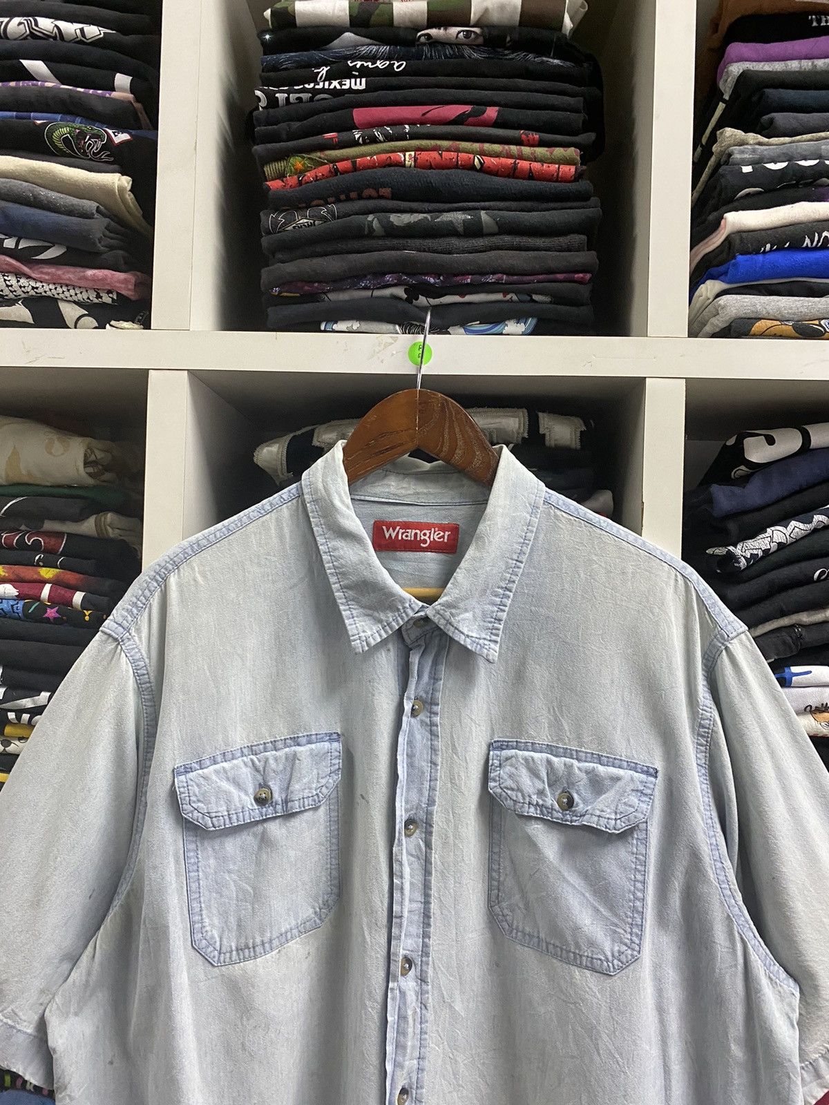 Vintage × Wrangler Vintage Wrangler Button Up Size US XL / EU 56 / 4 - 6 Thumbnail
