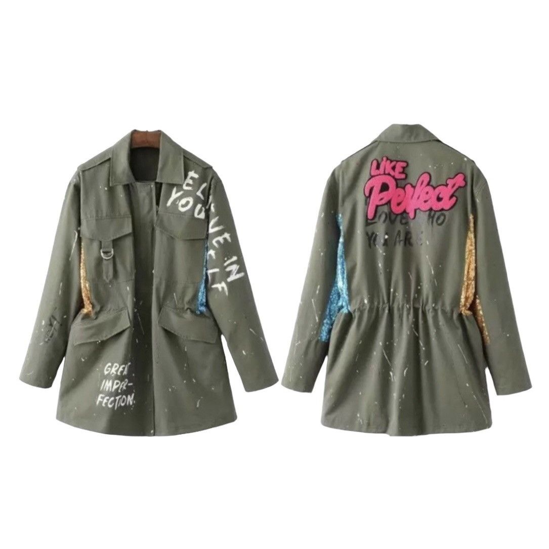 Zara OG Zara Trafaluc Jacket Parka Archival Design Distressed Size US M / EU 48-50 / 2 - 2 Thumbnail