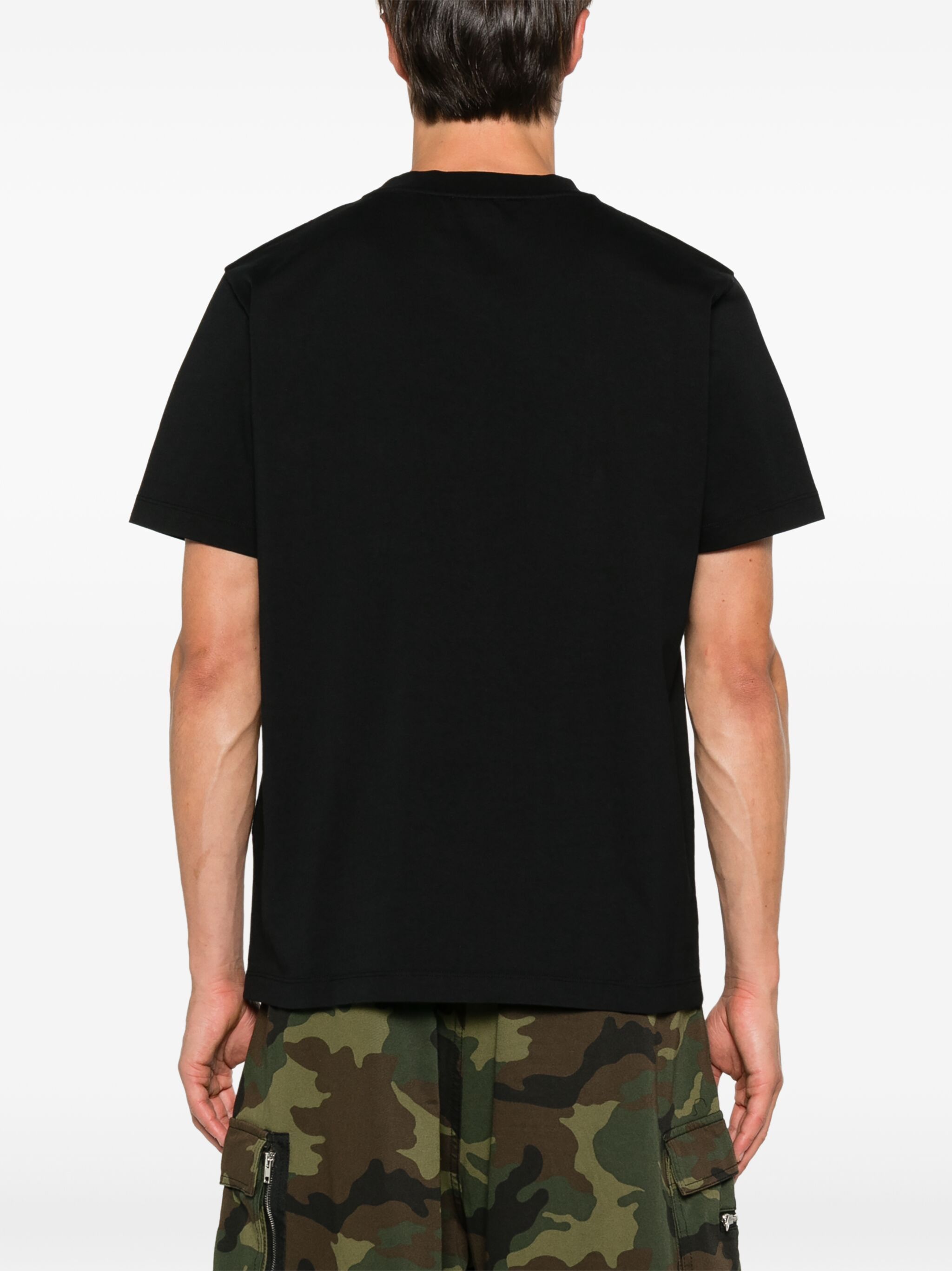 Off-White o1s22i1n1124 Crewneck T-Shirt in Black Size US L / EU 52-54 / 3 - 4 Thumbnail