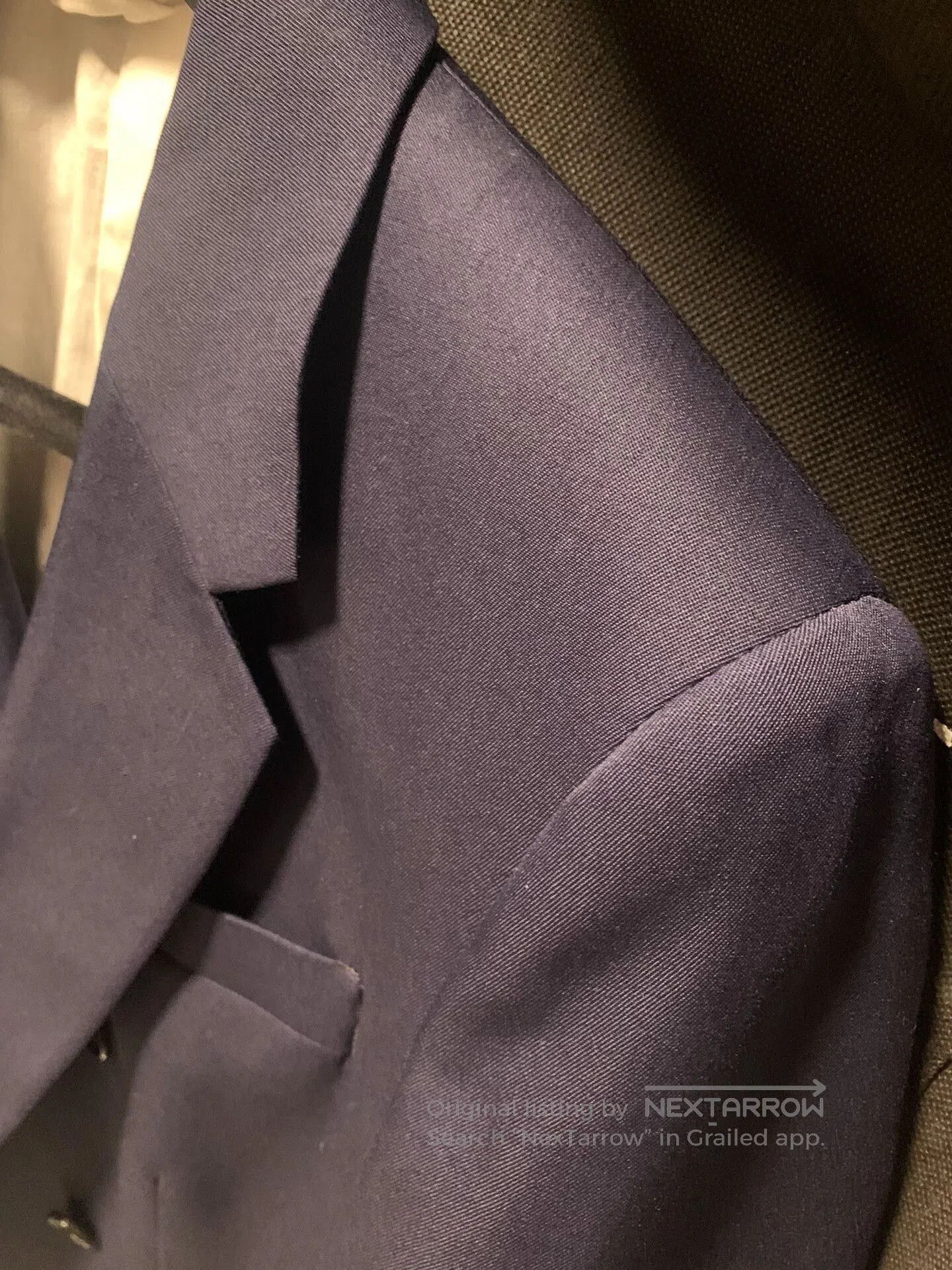 Calvin Klein 205W39NYC double-breasted navy blazer by calvin klein. Size US S / EU 44-46 / 1 - 2 Thumbnail