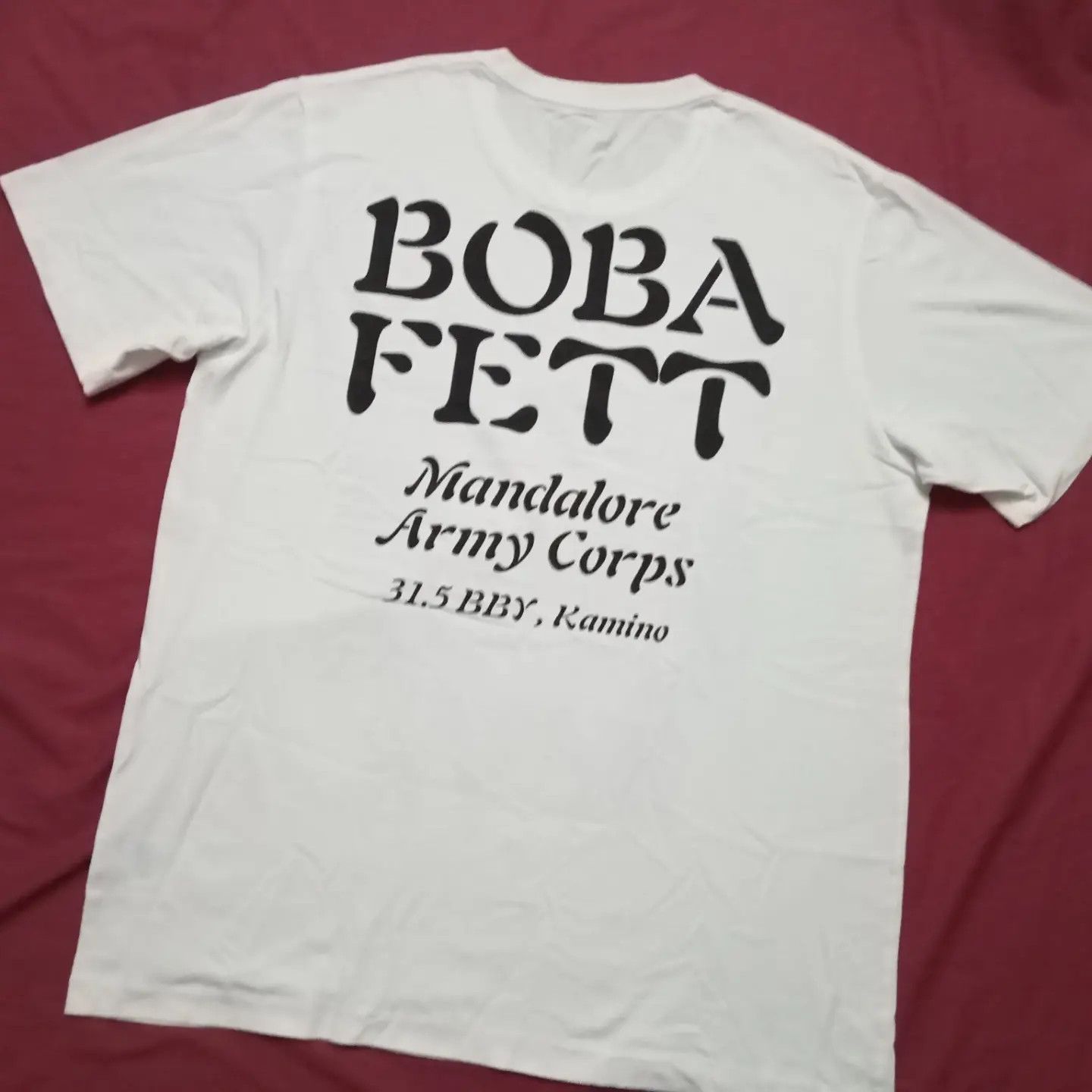 Japanese Brand Boba Fett Star Wars x WTAPS Tetsu Nishiyama Tshirt Size US L / EU 52-54 / 3 - 3 Thumbnail