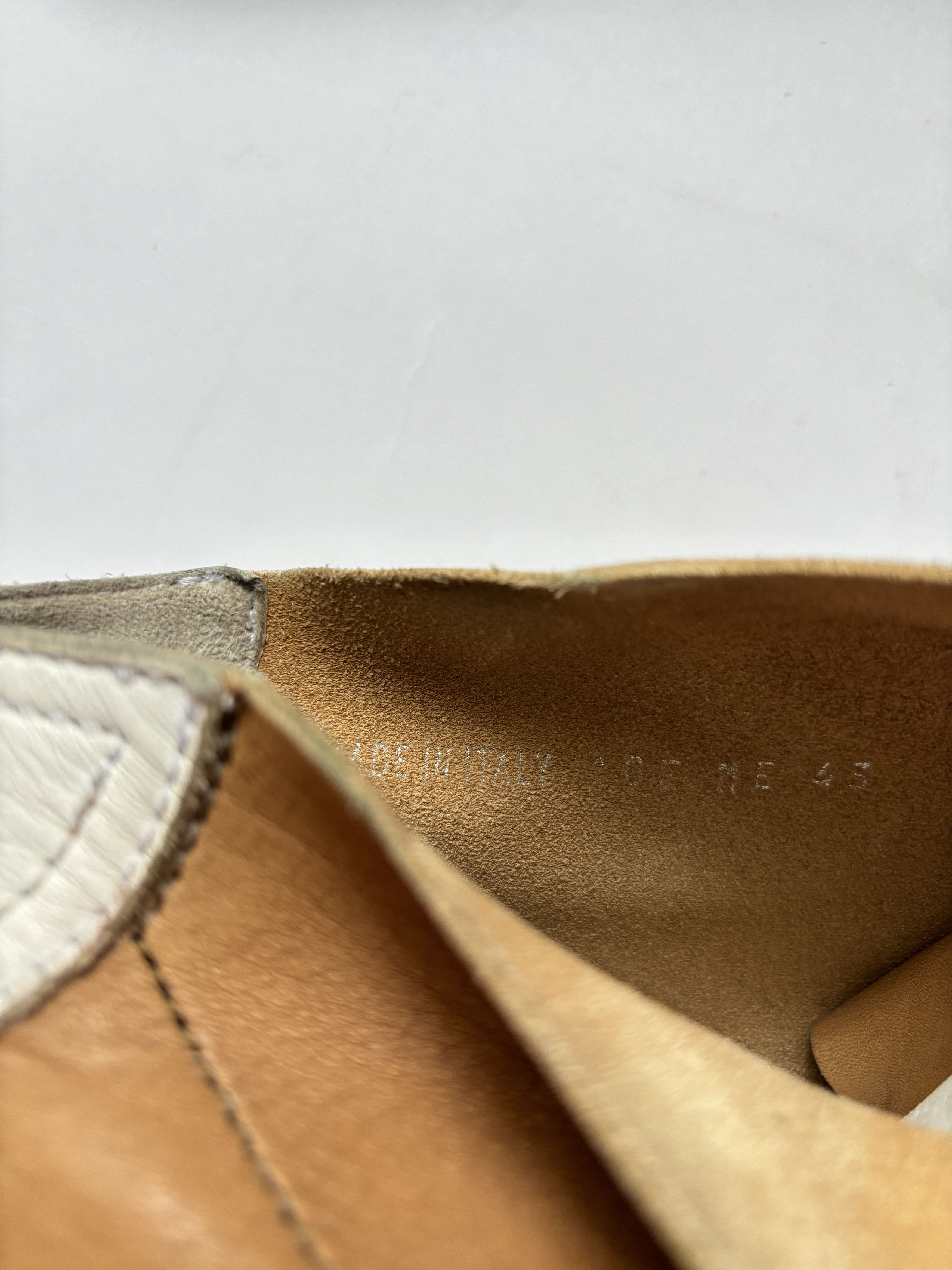 Dior ⚡️QUICK SALE⚡️Dior Tan Leather Hi-Top Sneakers Size US 10 / EU 43 - 10 Thumbnail