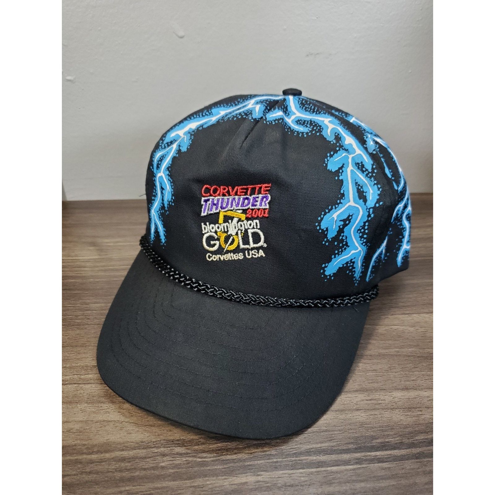 Chevrolet × Nissan Corvette Thunder 2001 Hat Lightning Snapback Cap Chevrolet Size ONE SIZE - 1 Thumbnail