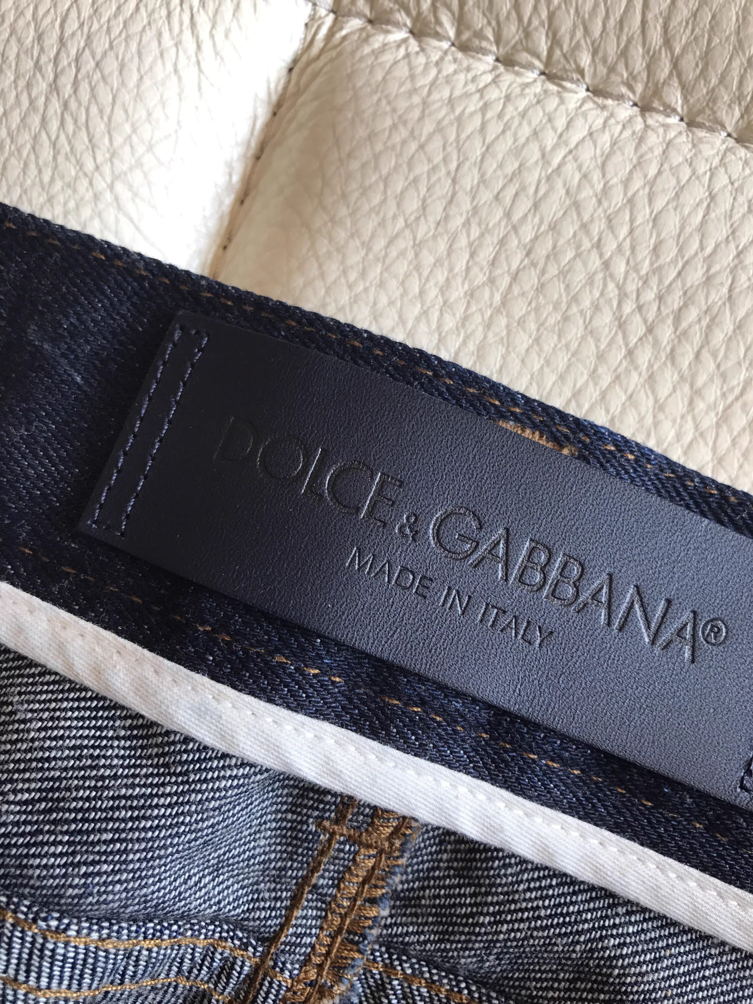 Dolce & Gabbana Dolce&Gabbana Embroidered Jeans K17 Size US 32 / EU 48 - 7 Thumbnail