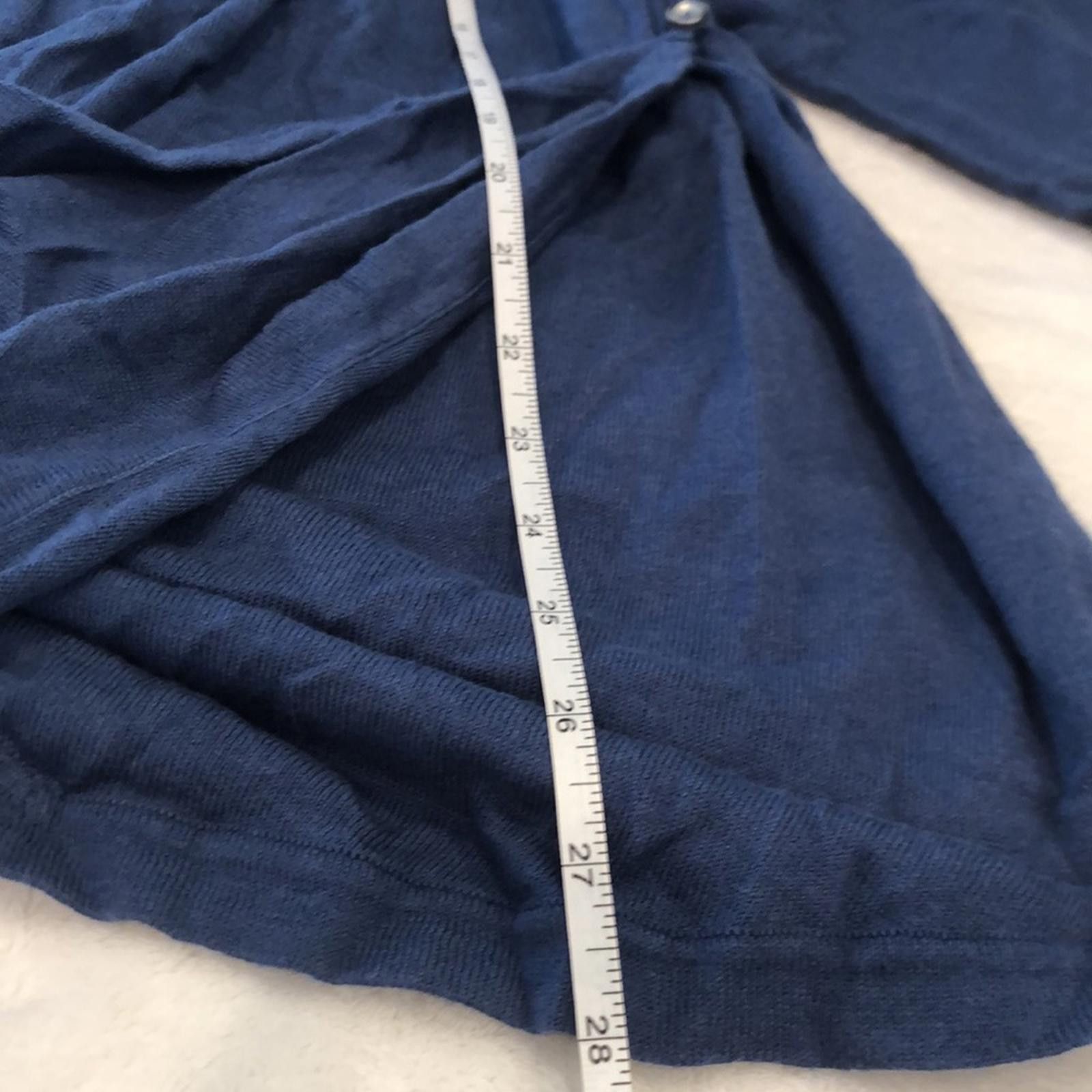 Other Cullen Blue Knit Sweater cris cross button sides SZ small Size S / US 4 / IT 40 - 9 Thumbnail
