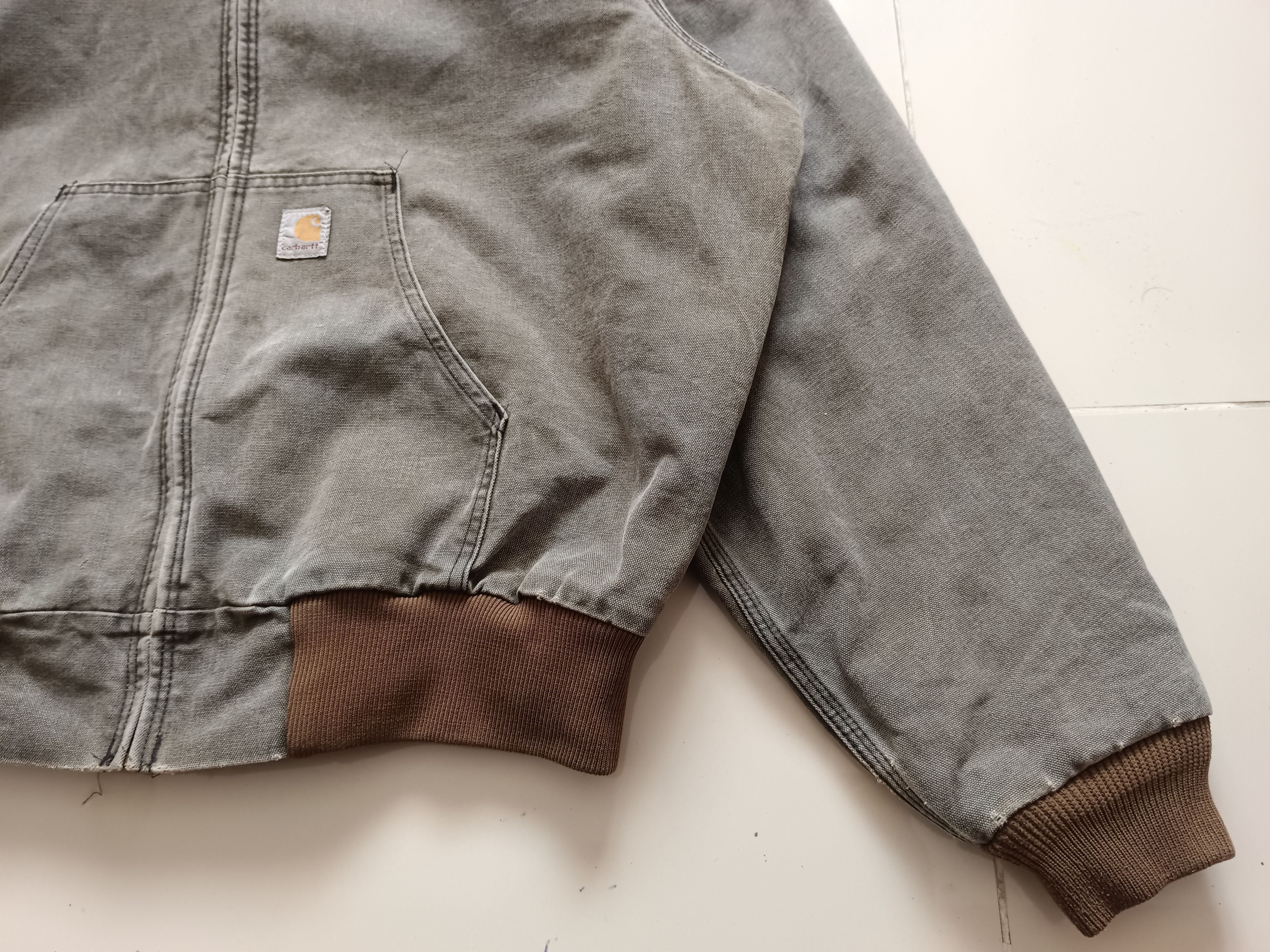 Carhartt Rare Carhartt Sun Faded Jacket Hoodie Size US XL / EU 56 / 4 - 3 Thumbnail