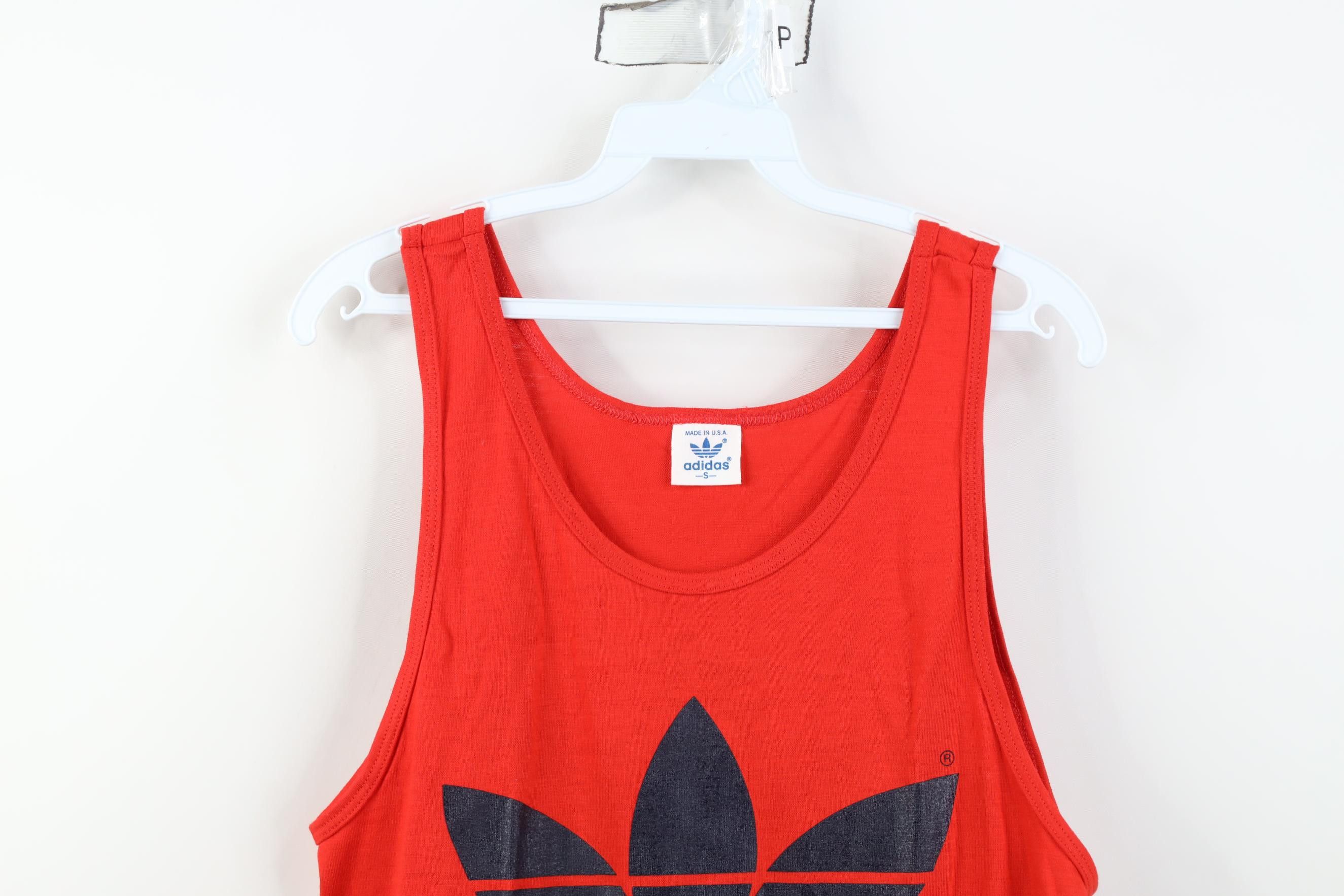 Adidas Deadstock Vintage 80s Adidas 1988 Olympics Tank Top T-Shirt Size US S / EU 44-46 / 1 - 2 Thumbnail