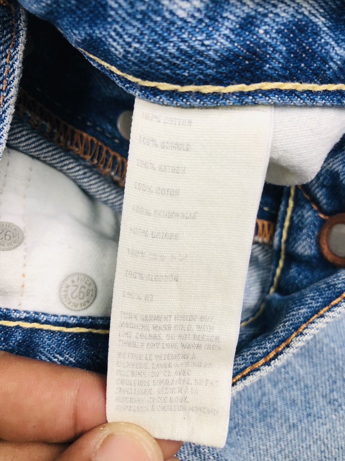 Abercrombie & Fitch Abercrombie & Fitch Distressed Jeans (33) Size US 34 / EU 50 - 15 Thumbnail