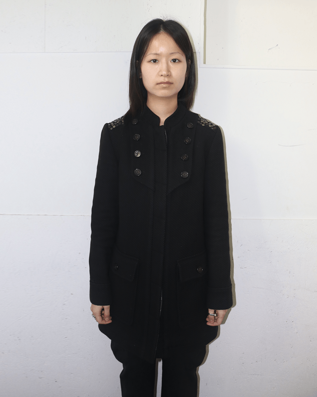 Zadig & Voltaire Zadig & Voltaire AW08 Studded Napoleon Coat Size S / US 4 / IT 40 - 2 Thumbnail