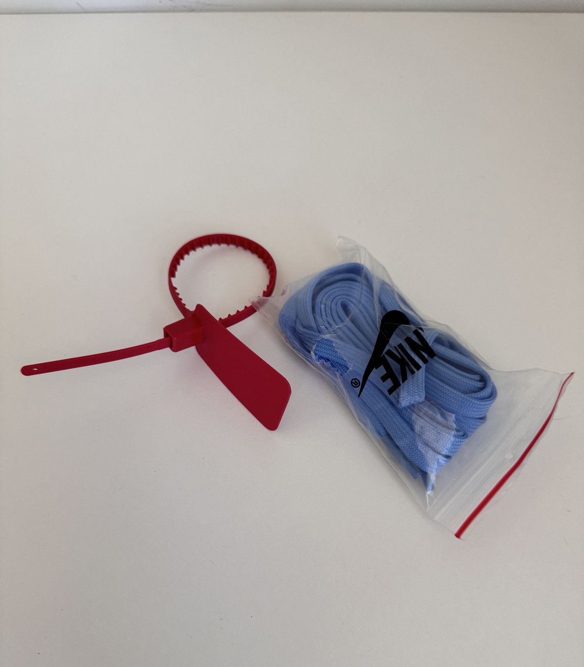 Nike × Off-White × Virgil Abloh Nike Air Force 1 Off White MCA University Blue Size US 11 / EU 44 - 9 Thumbnail
