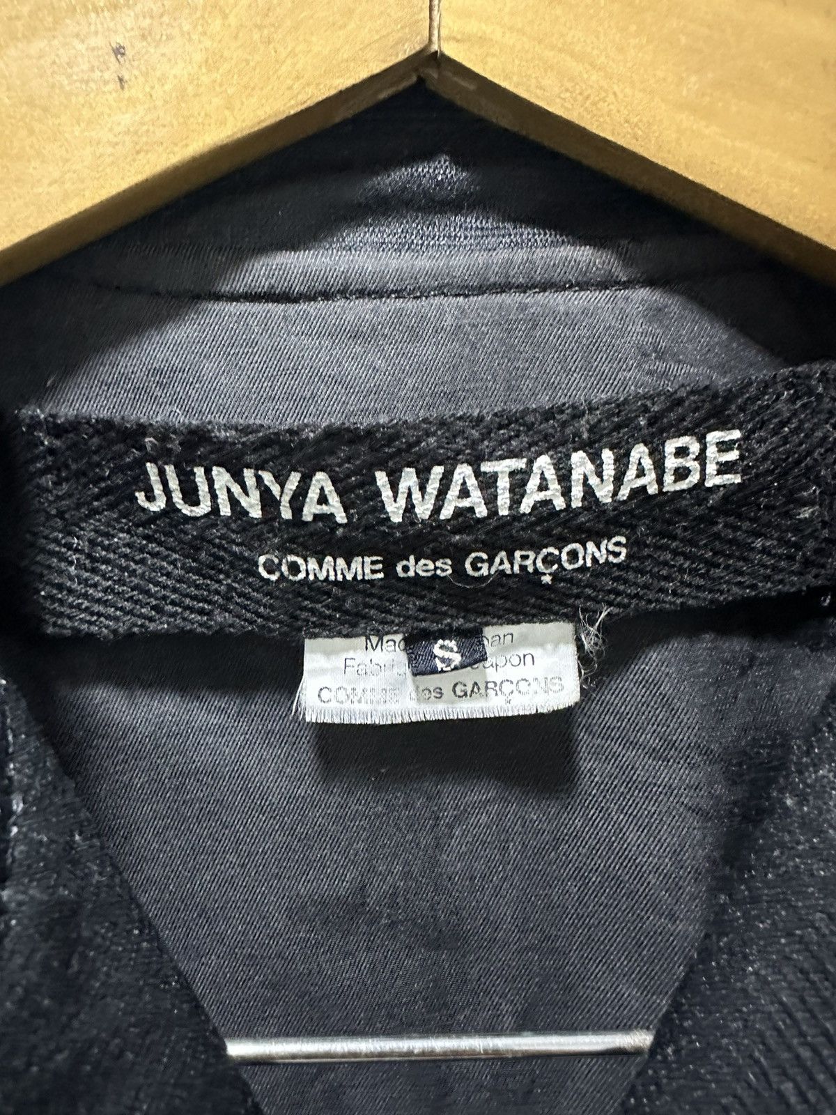 Comme des Garcons Junya Watanabe CDG Double Collar Cropped Jacket Design AD11 Size S / US 4 / IT 40 - 4 Thumbnail