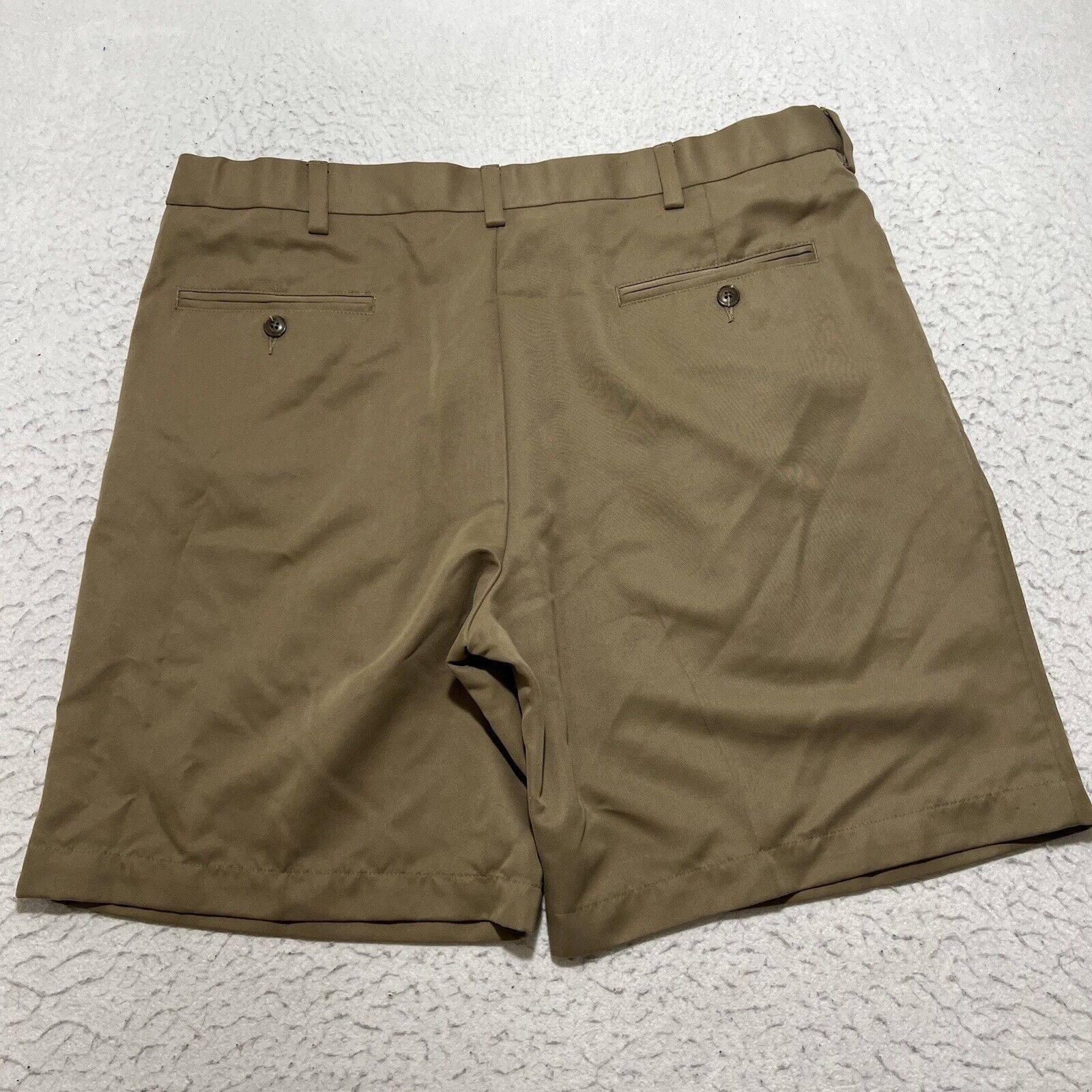 Roundtree & Yorke Roundtree & Yorke Performance Brown 9" Inseam Chino Shorts Size US 38 / EU 54 - 6 Thumbnail
