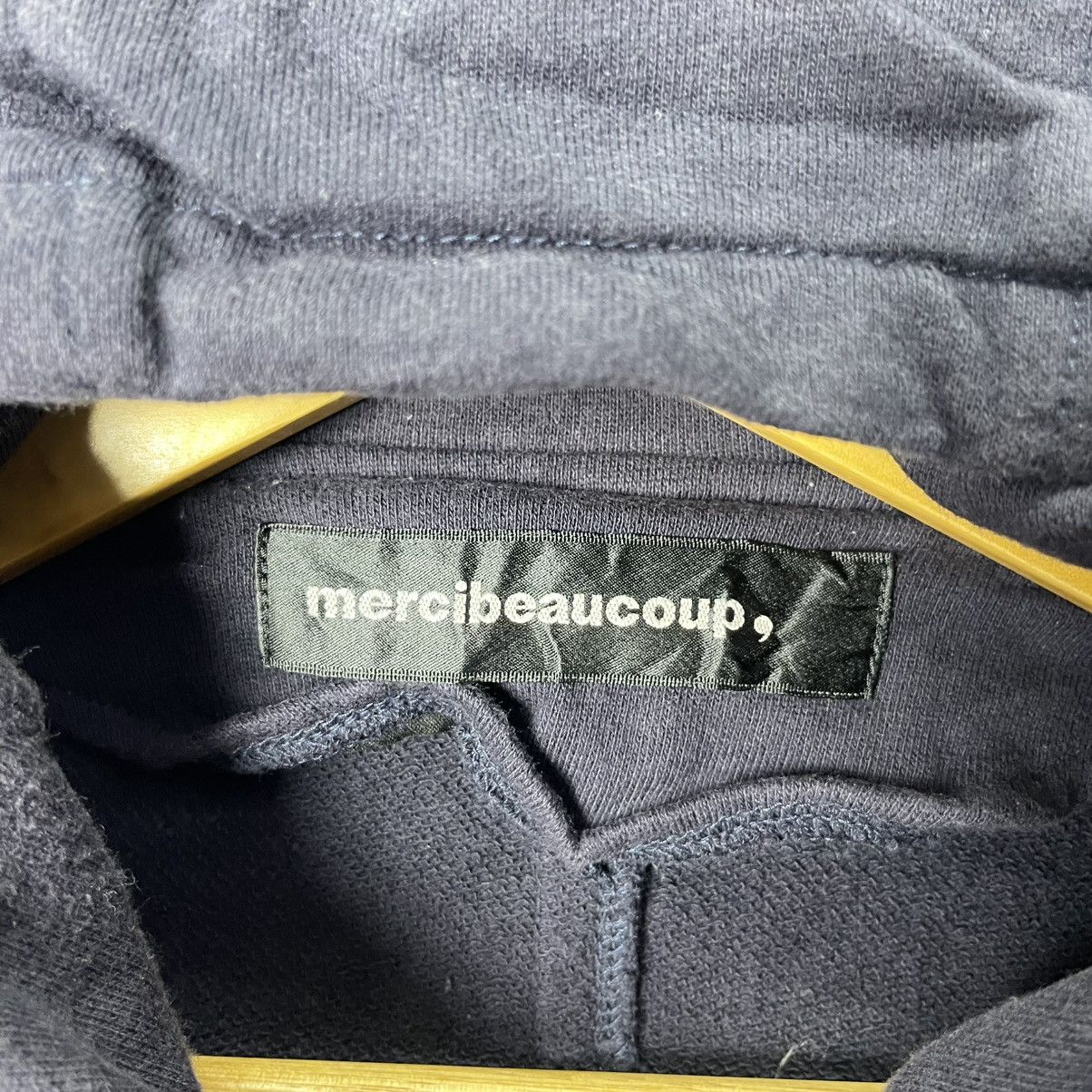 mercibeaucoup MerciBeaucoup Zip Hoodie – Navy Minimal Pocket Design Size M / US 6-8 / IT 42-44 - 9 Thumbnail