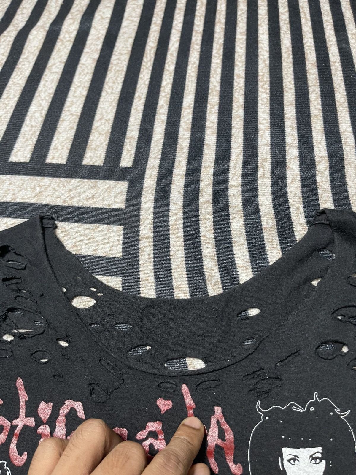 If Six Was Nine 2000s STIGMA BY SEXY DYNAMIC LONDON PUNK STYLE SISTRESSED Size US S / EU 44-46 / 1 - 8 Thumbnail