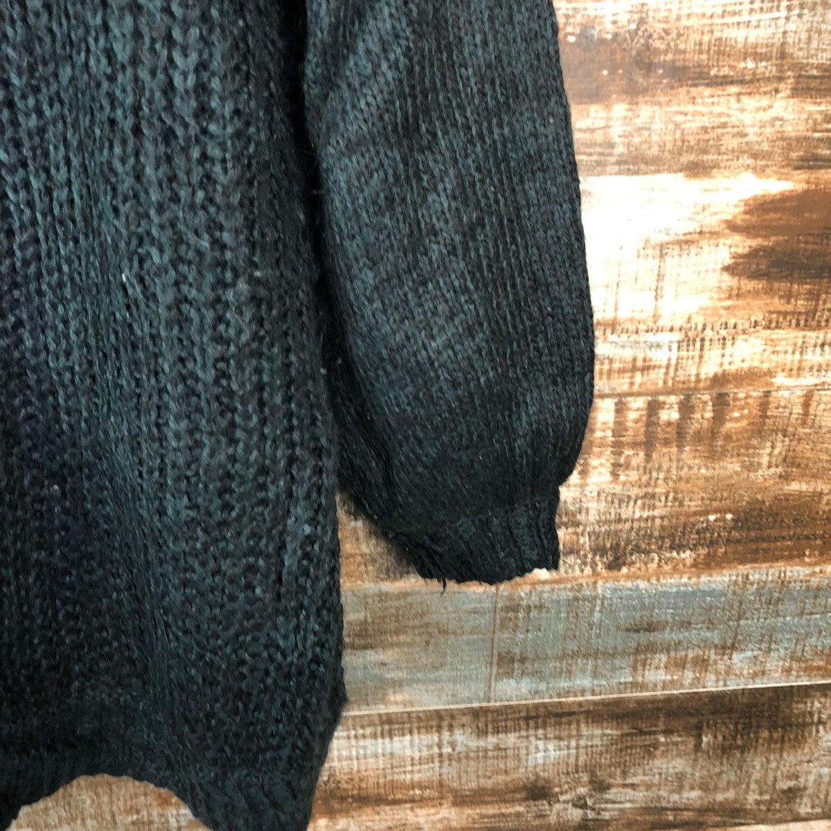 Vintage Page Boy Green Cardigan Knitwear #A2057 Size XL / US 12-14 / IT 48-50 - 17 Thumbnail