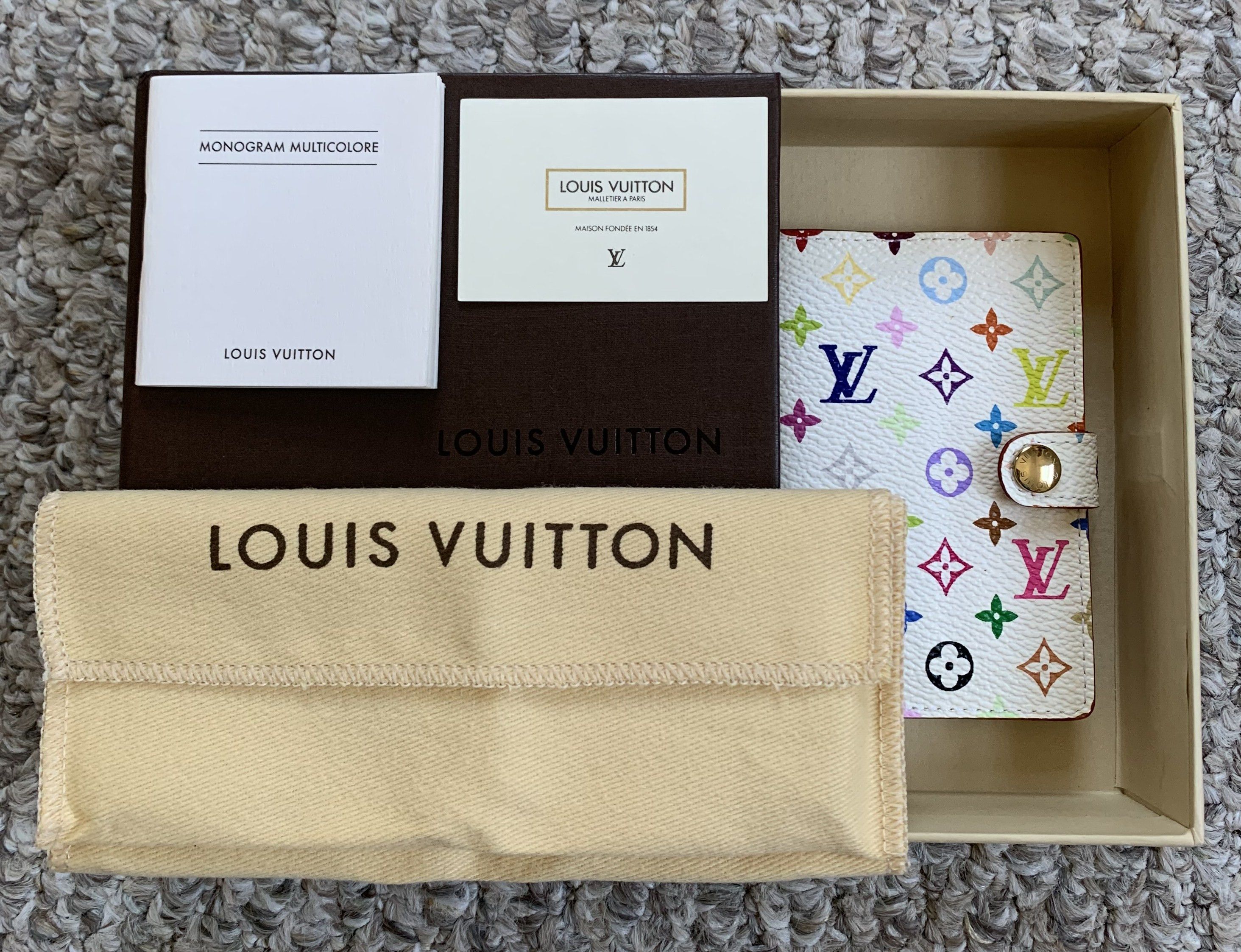 Louis Vuitton × Takashi Murakami NEW S/S 2003 Louis Vuitton x Murakami Monogram Address Book Size ONE SIZE - 11 Thumbnail