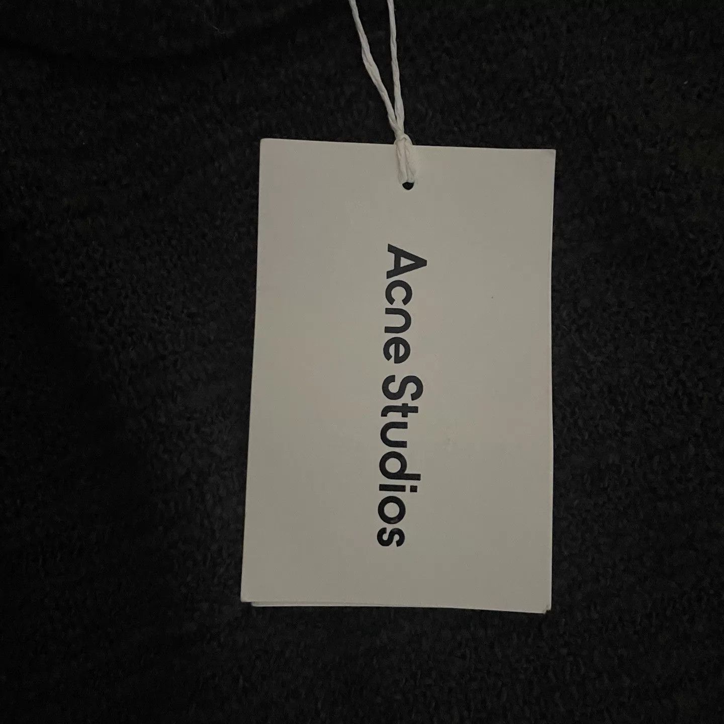 Acne Studios Acne 25SS Distressed Oversized Drop Shoulder Sweater Green M Size US M / EU 48-50 / 2 - 3 Thumbnail