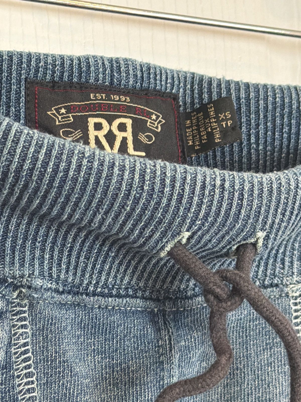 RRL Ralph Lauren RRL Indigo French Terry Sweatpant Size US 29 - 4 Thumbnail