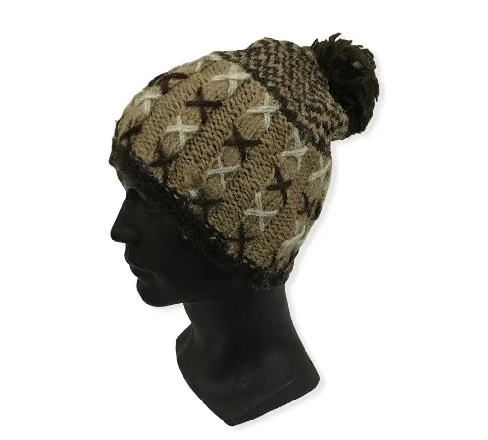 Japanese Brand × Kapital × Vintage Japanese Brand Knit Beanie Hat Size ONE SIZE - 1 Thumbnail
