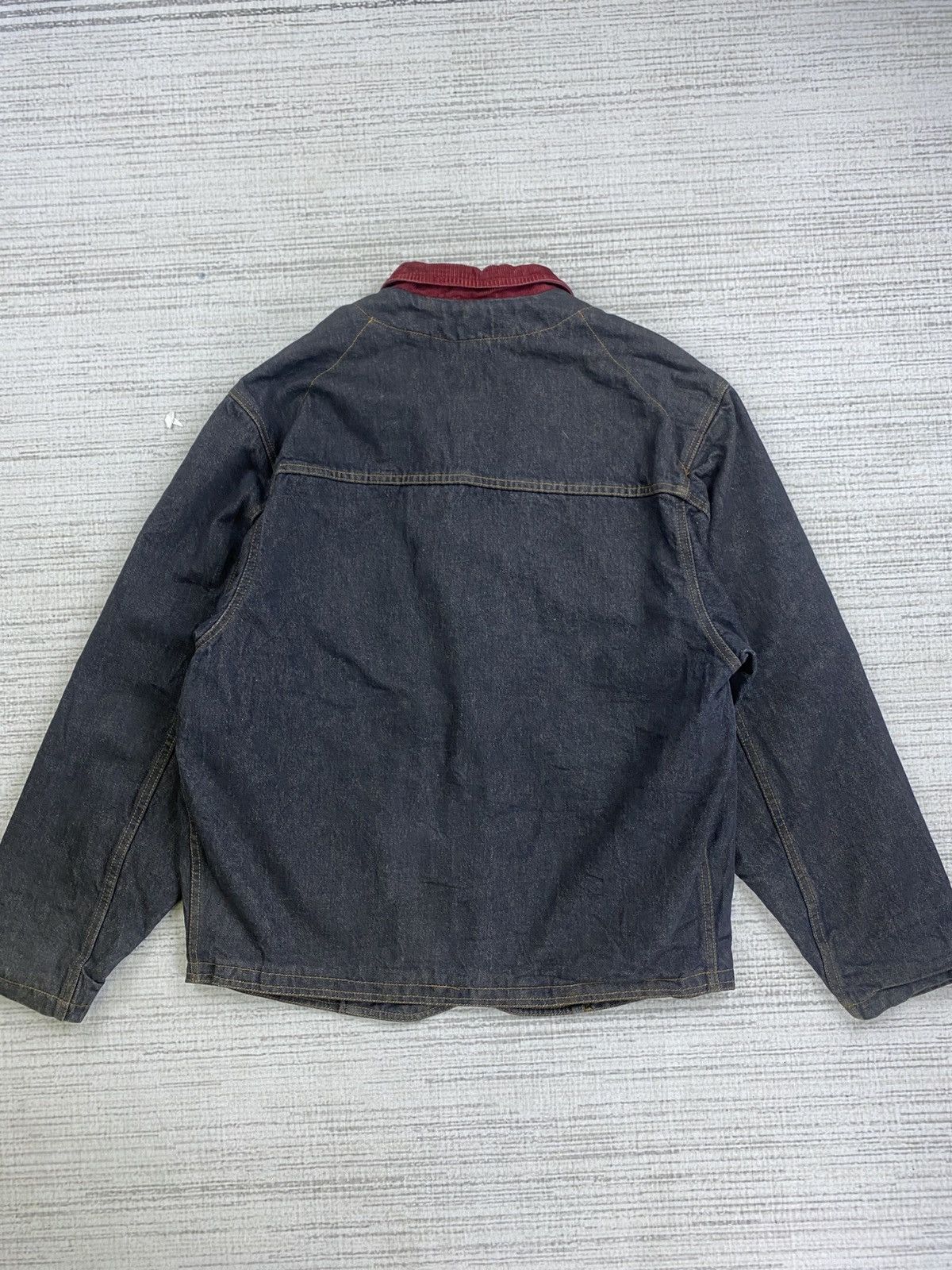 CLOSED × Marithe + Francois Girbaud × Vintage Vtg 80s Closed X Marithe Francois Girbaud Italy Denim Jacket Size US L / EU 52-54 / 3 - 2 Thumbnail
