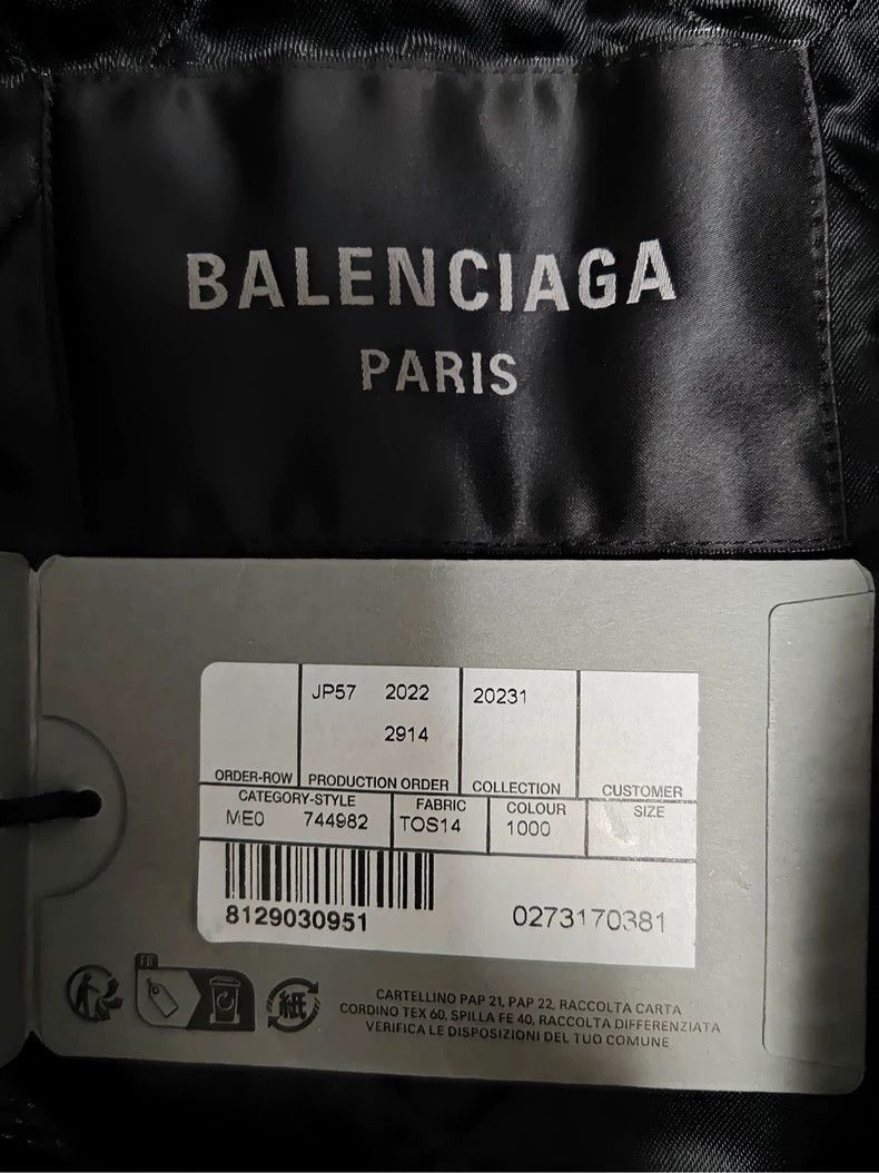 Balenciaga Balenciaga 23mud Show Security 3M Badge Police Badge Police Size US L / EU 52-54 / 3 - 6 Thumbnail