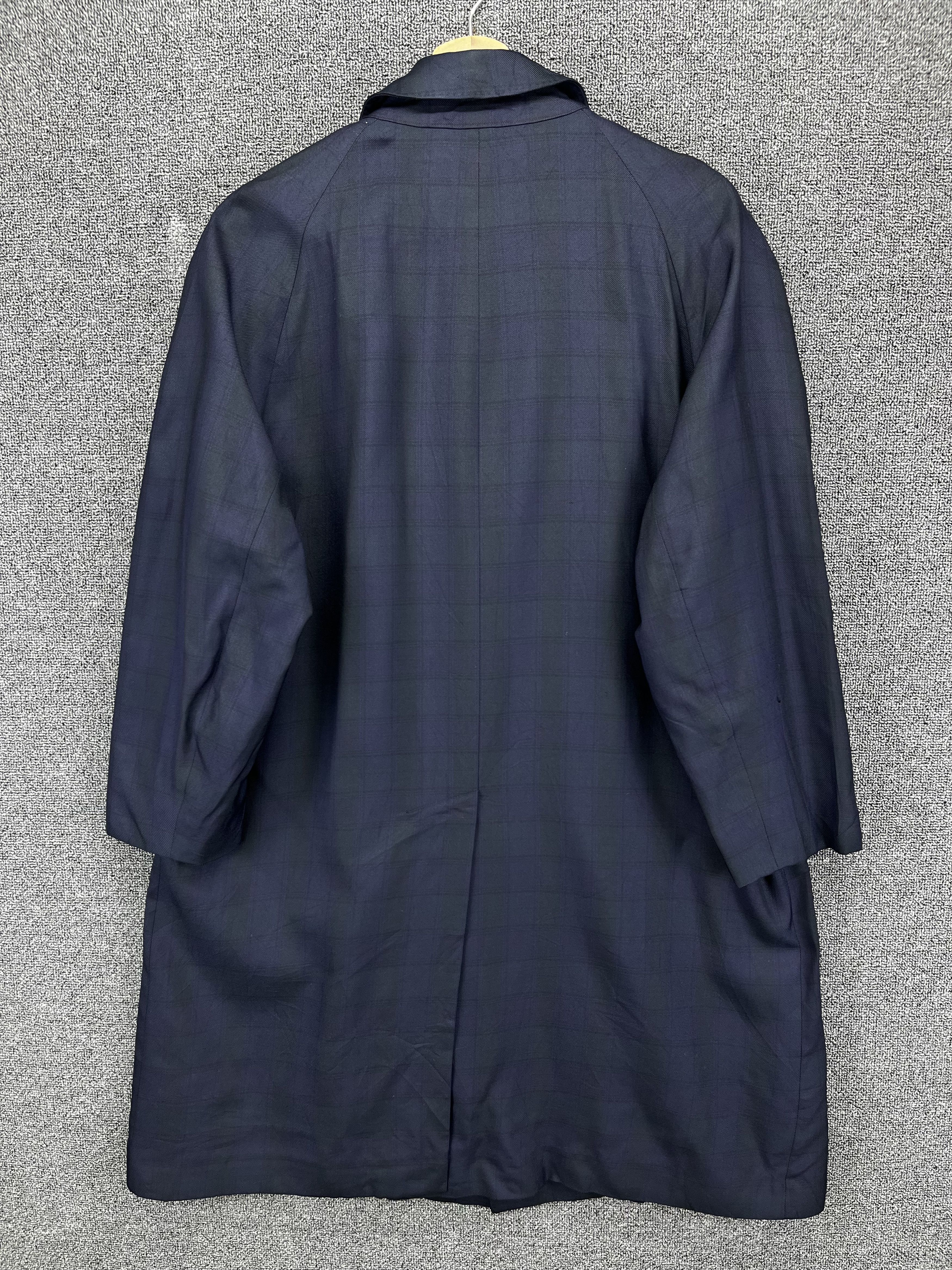 Lanvin Vintage Lanvin Shadow Plaids Rare Button Up Jacket Size US M / EU 48-50 / 2 - 11 Thumbnail