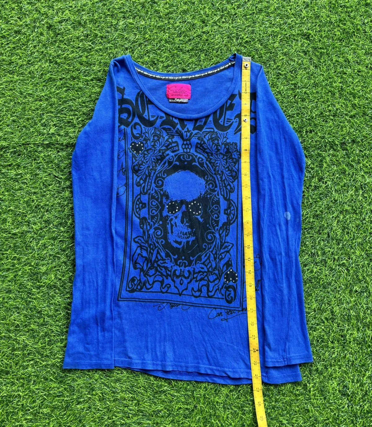 Hysteric Glamour Y2k Galyge Skull Longsleeve Size L / US 10 / IT 46 - 11 Thumbnail